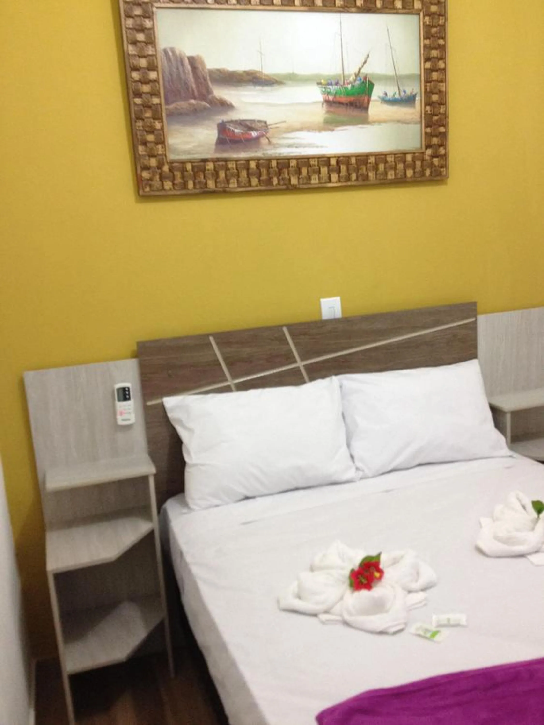 Bed in Pousada Suite Master Bella Mar