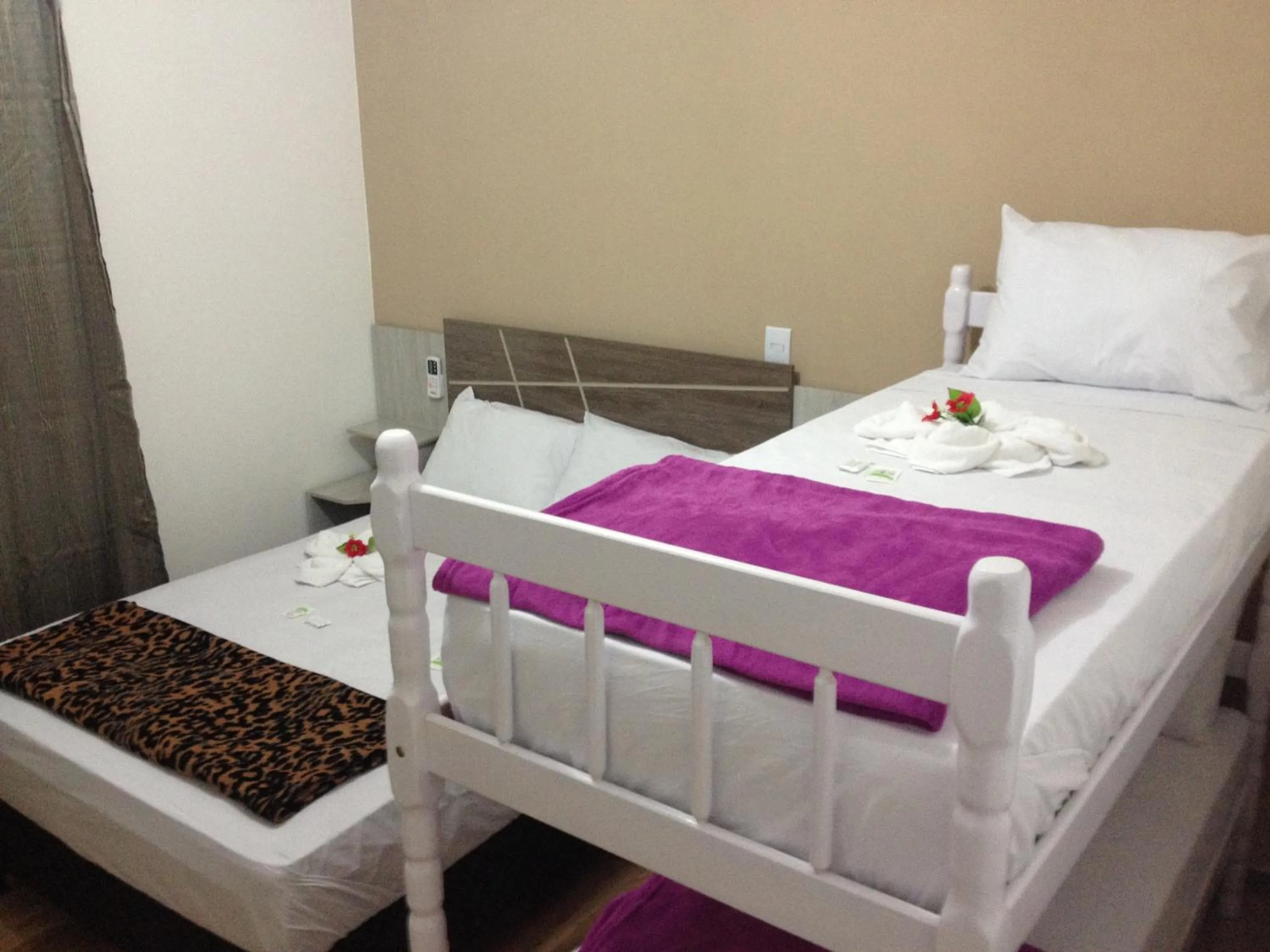 Bed in Pousada Suite Master Bella Mar