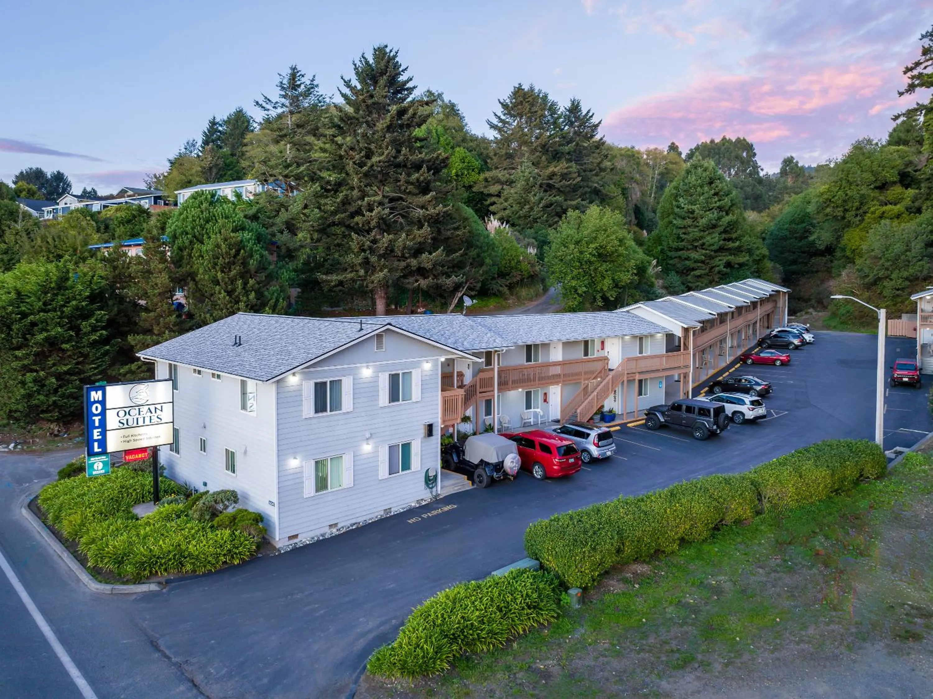 Property building in Ocean Suites Motel
