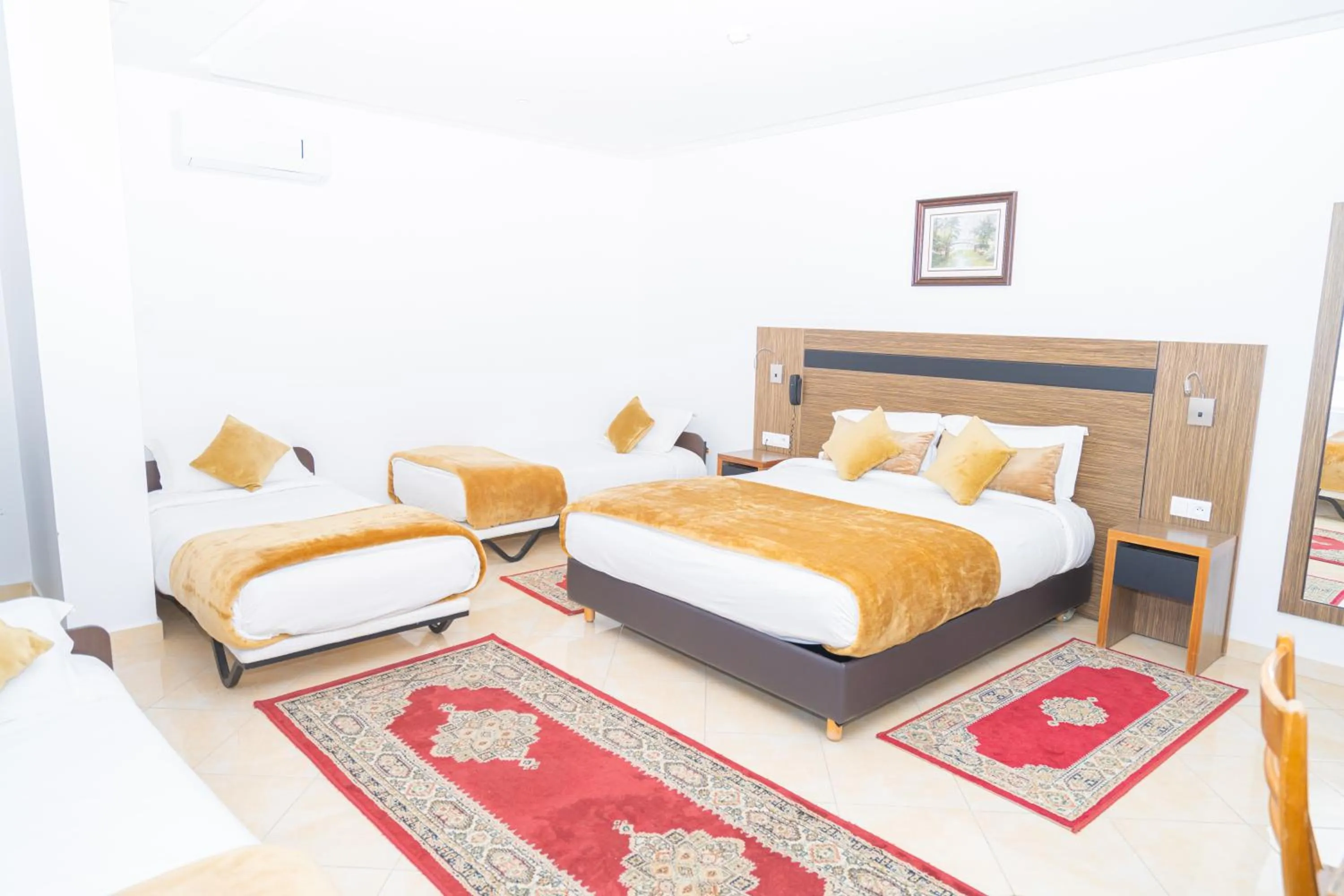 Bed in Tanger Med Hotel, Conference & Catering