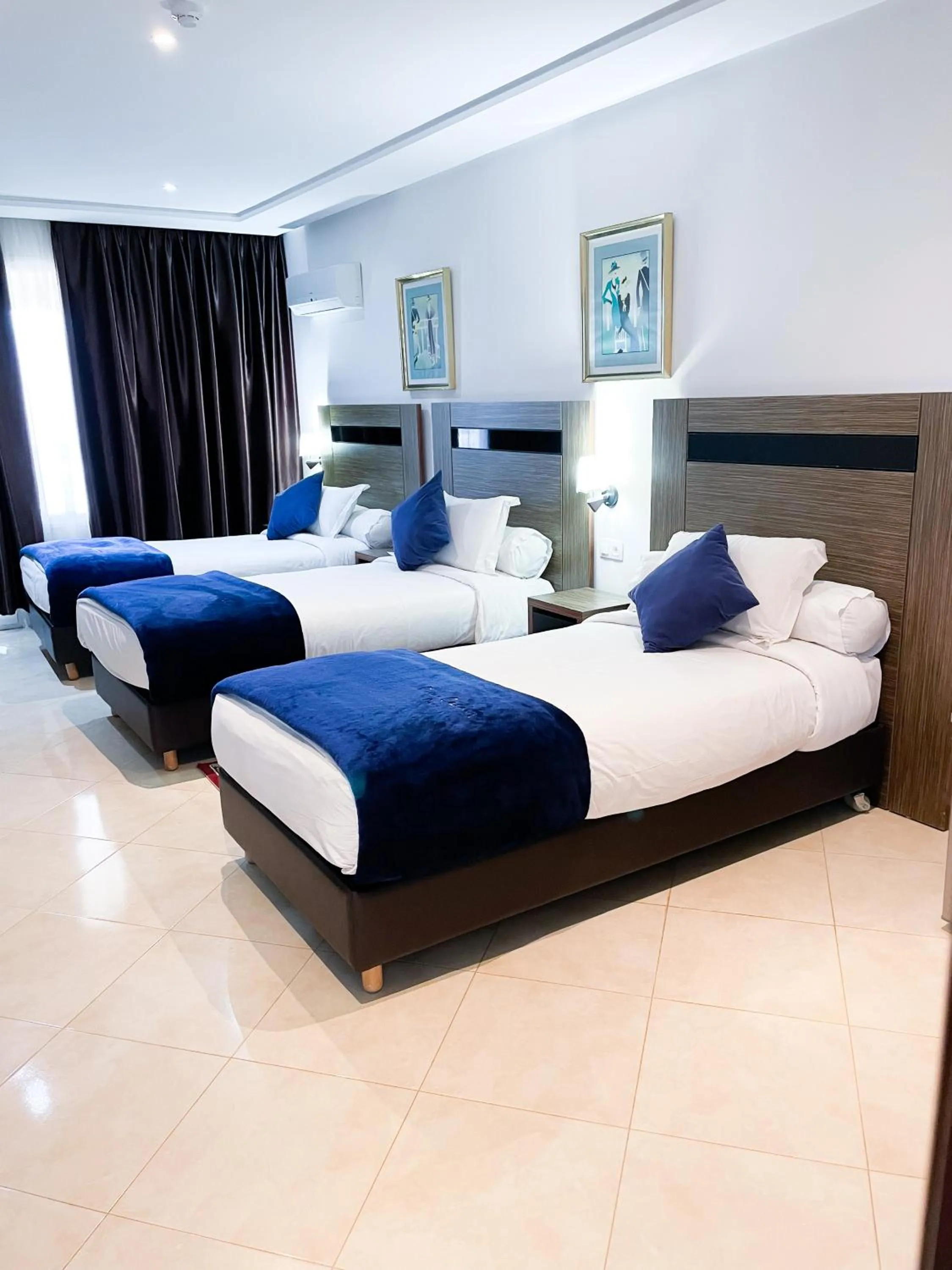 Bed in Tanger Med Hotel, Conference & Catering