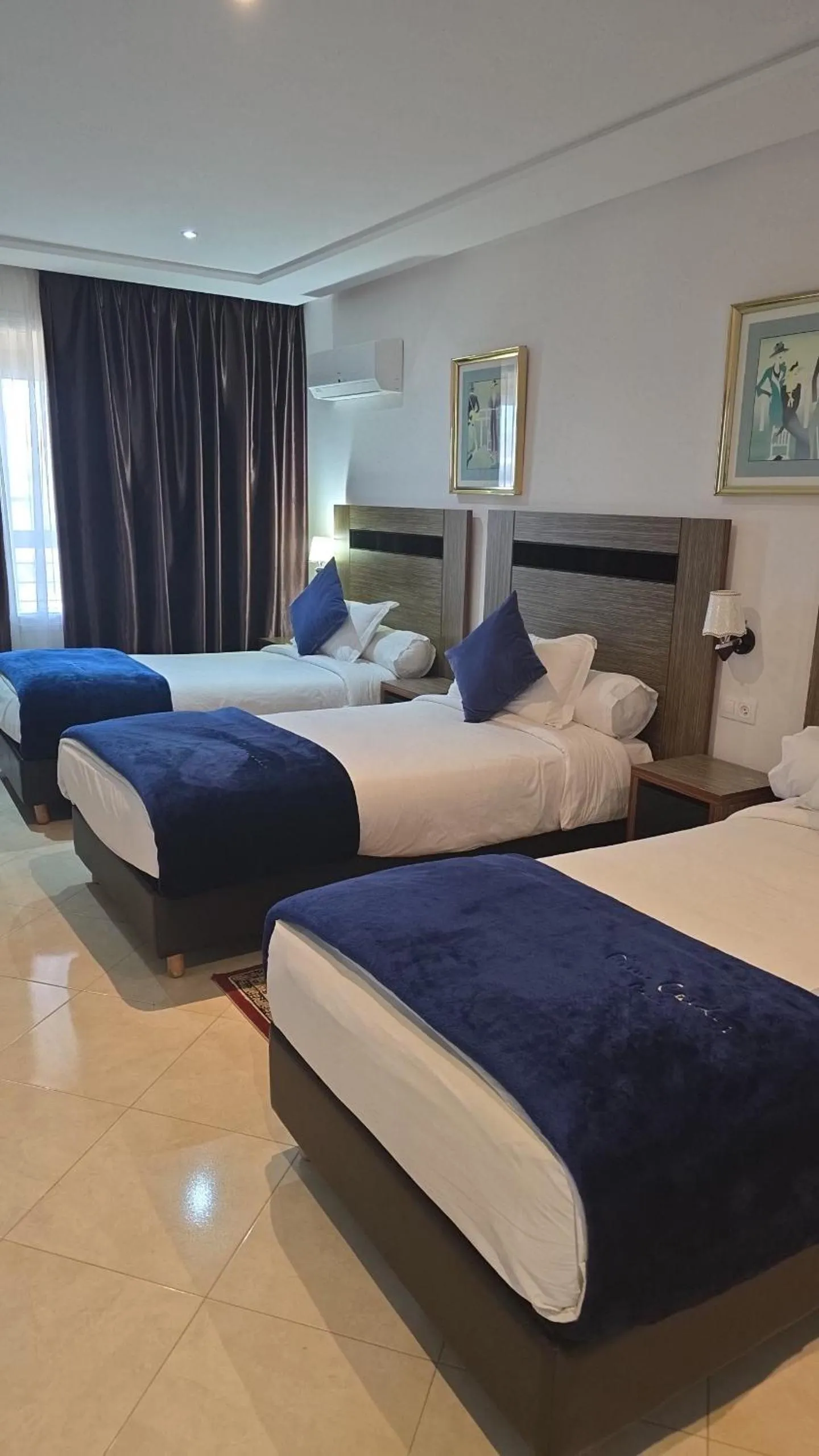 Bed in Tanger Med Hotel, Conference & Catering