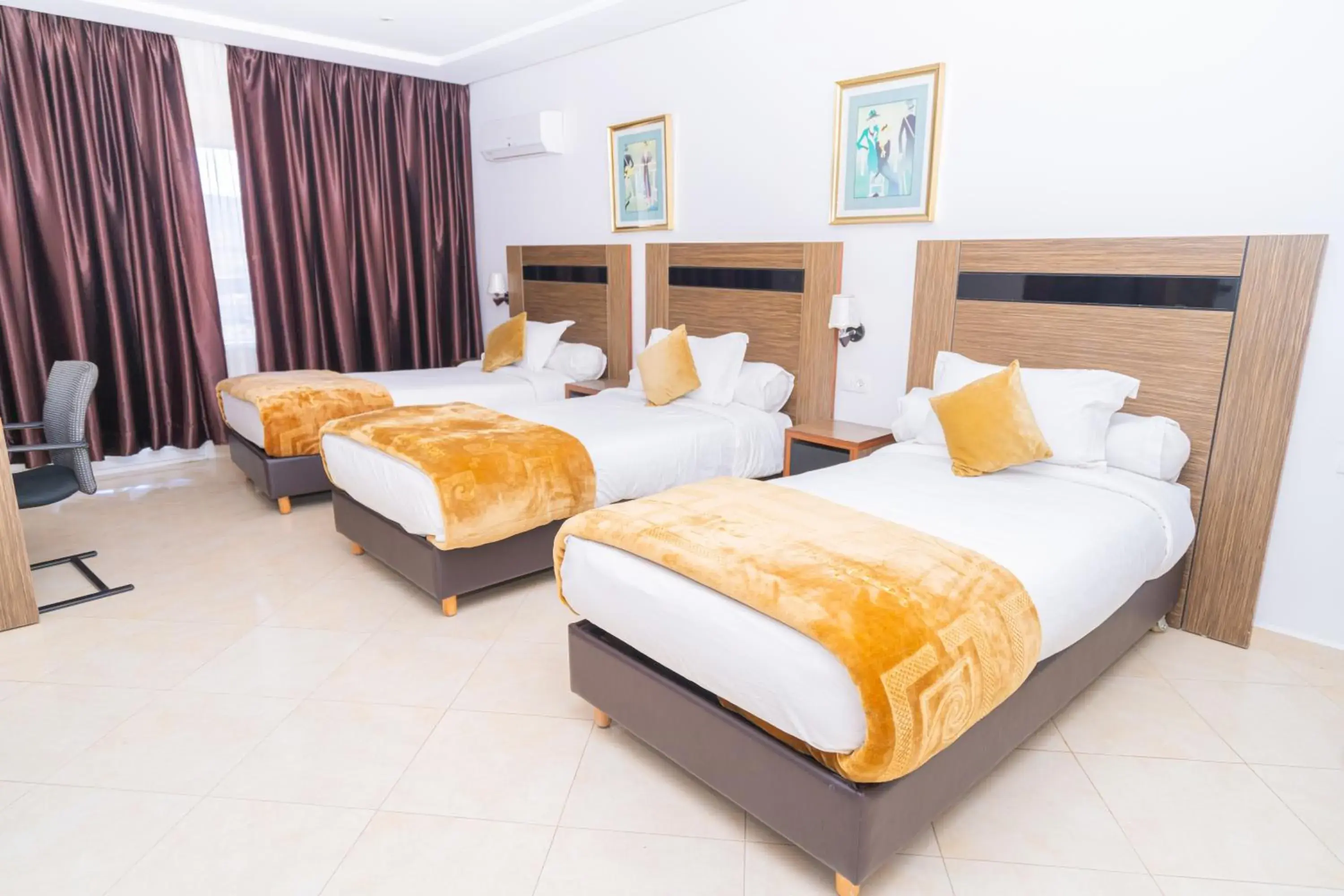 Bedroom, Bed in Tanger Med Hotel, Conference & Catering Bedroom, Bed in Tanger Med Hotel, Conference & Catering