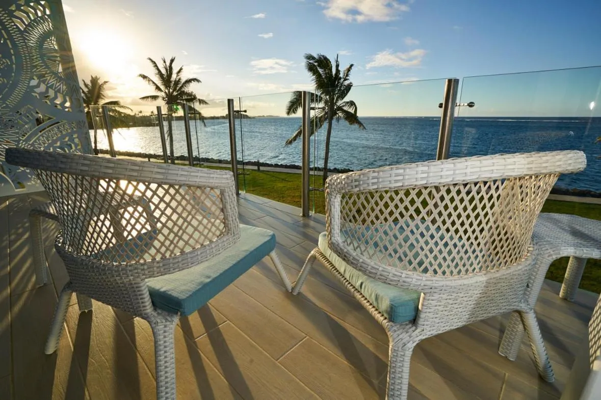 Balcony/Terrace in Taumeasina Island Resort