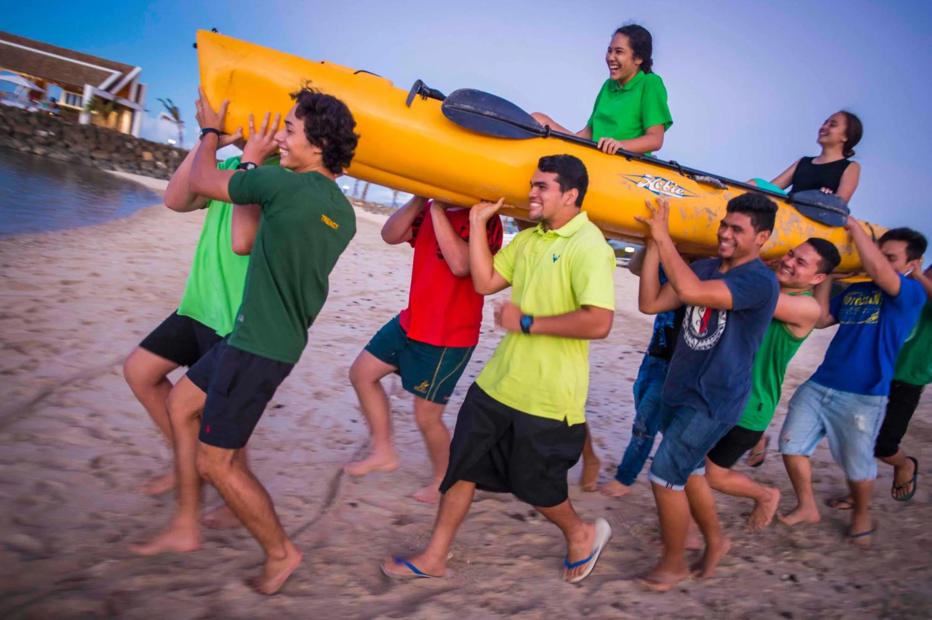 Snorkeling in Taumeasina Island Resort