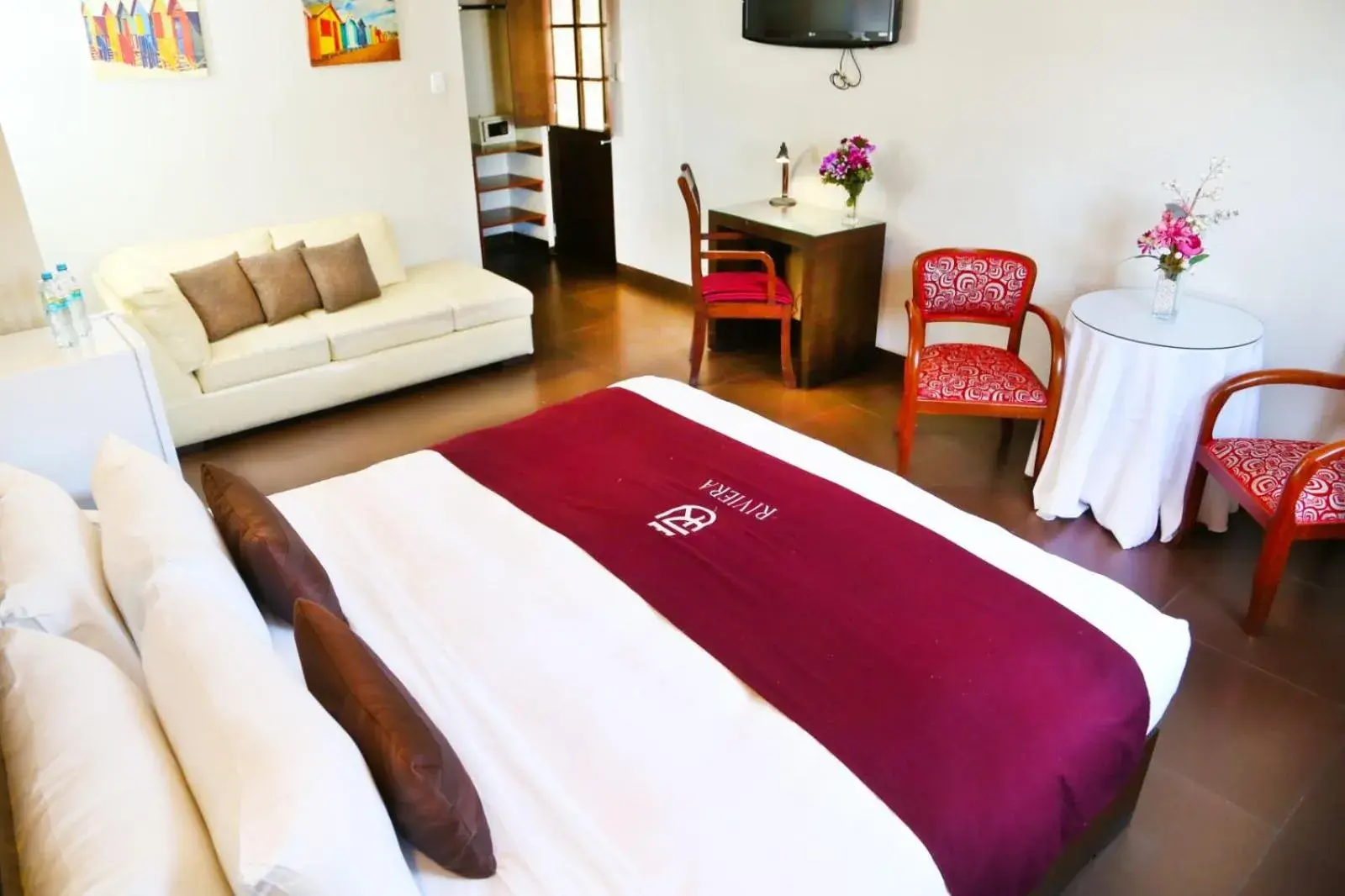 Bed in Hoteles Riviera Mansion Bed in Hoteles Riviera Mansion