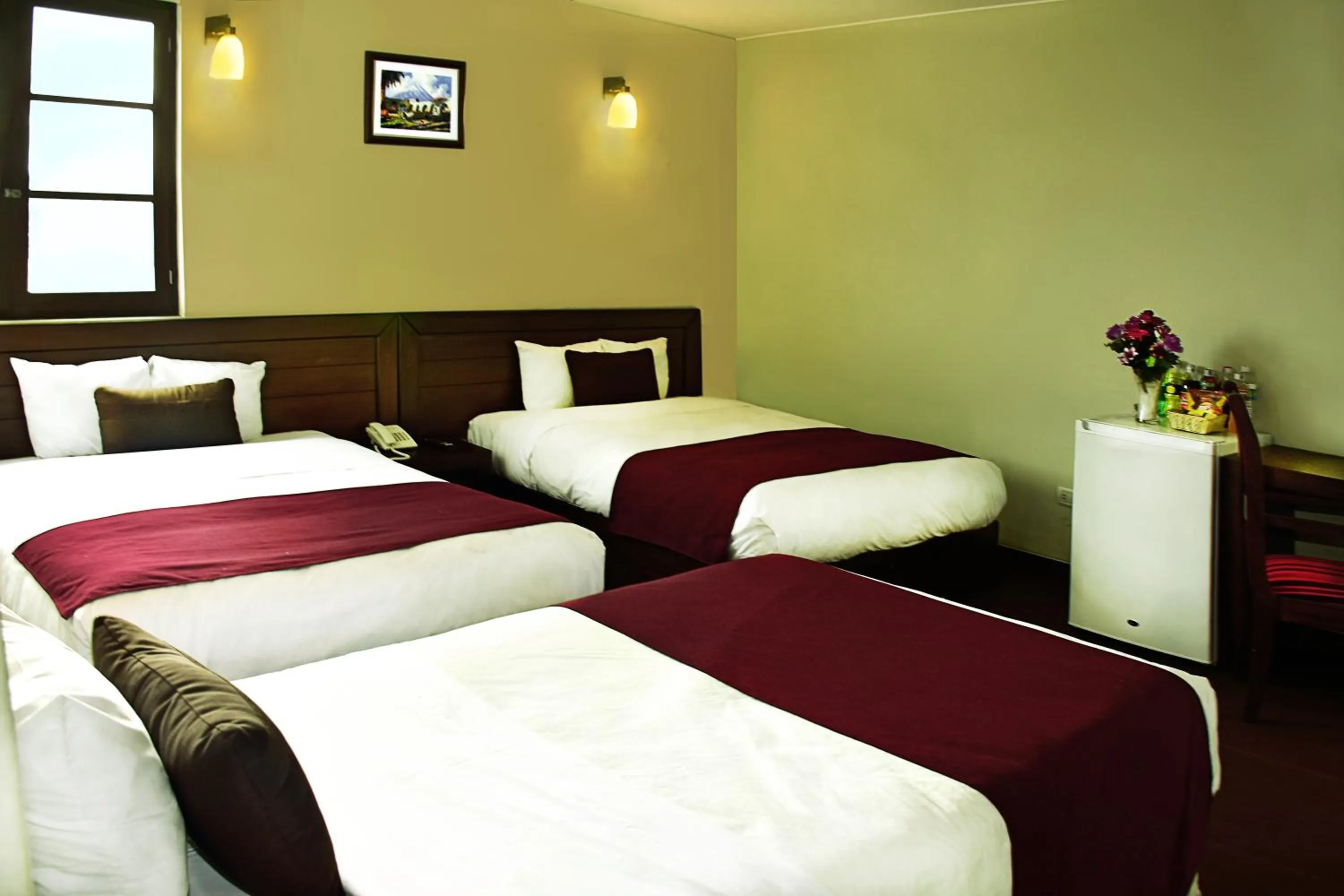 Bed in Hoteles Riviera Mansion