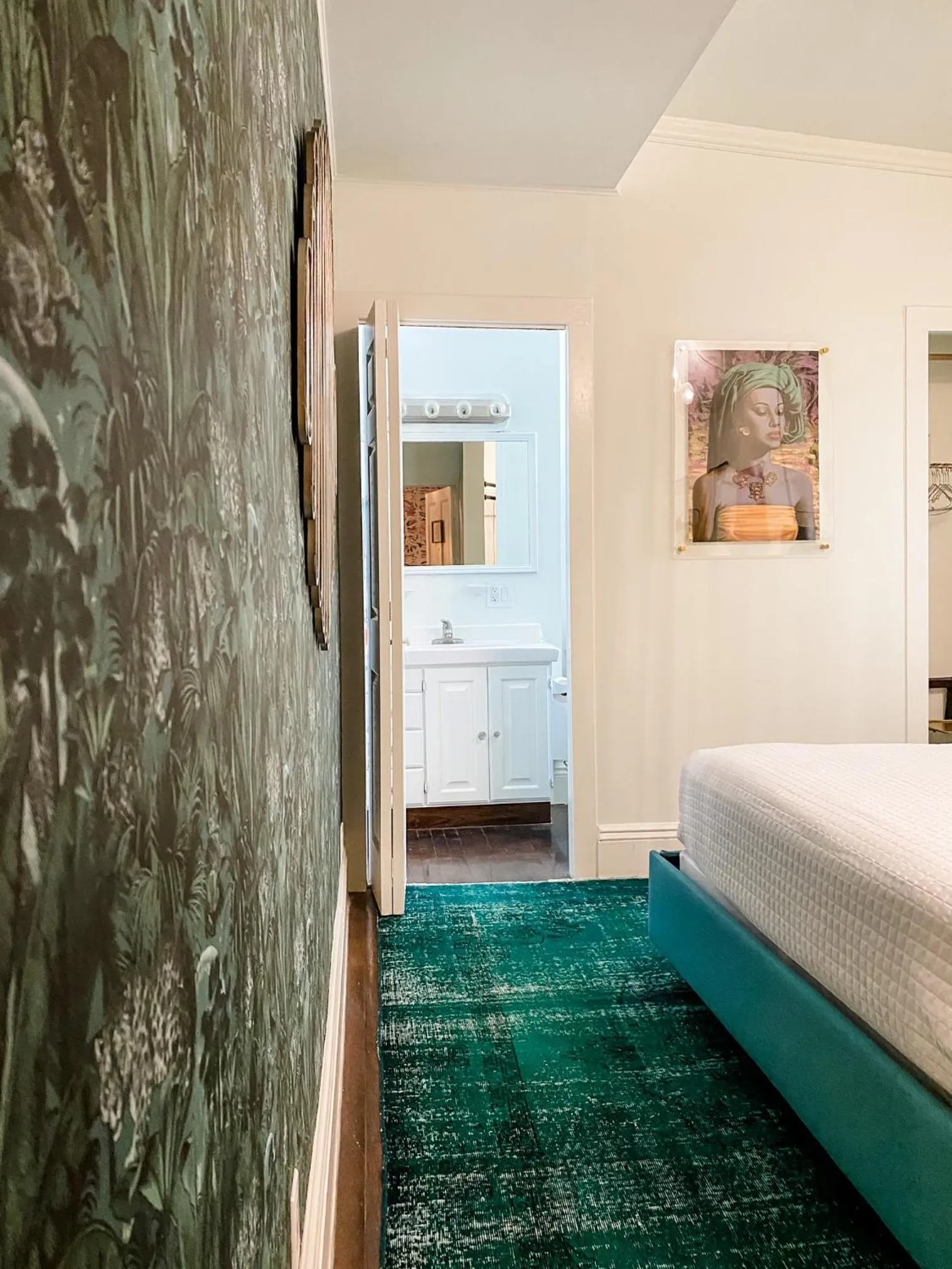 Bedroom, Bed in Marreros Guest Mansion - Adult Only