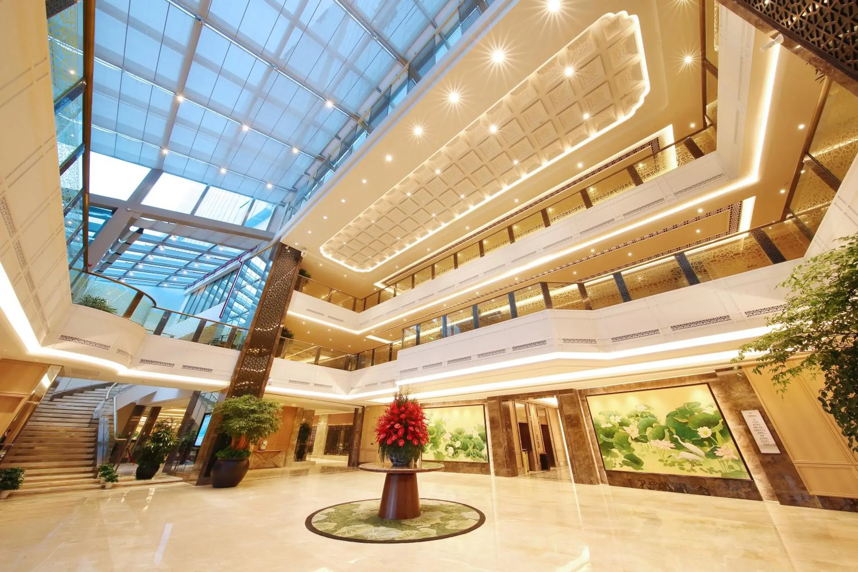 Lobby or reception in Fuzhou Lakeside Hotel Lobby or reception in Fuzhou Lakeside Hotel