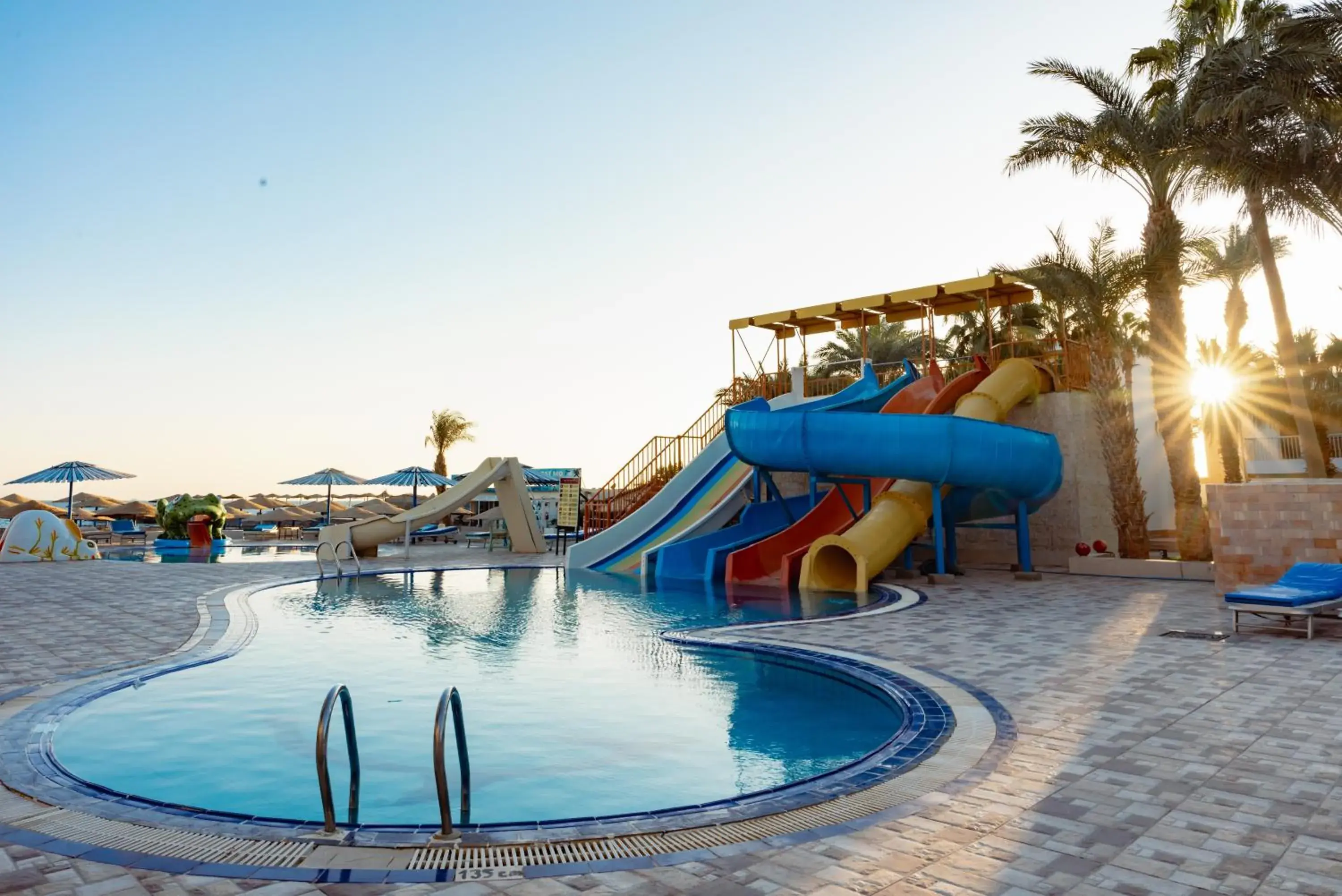 Swimming pool in Empire Beach Aqua Park Swimming pool in Empire Beach Aqua Park