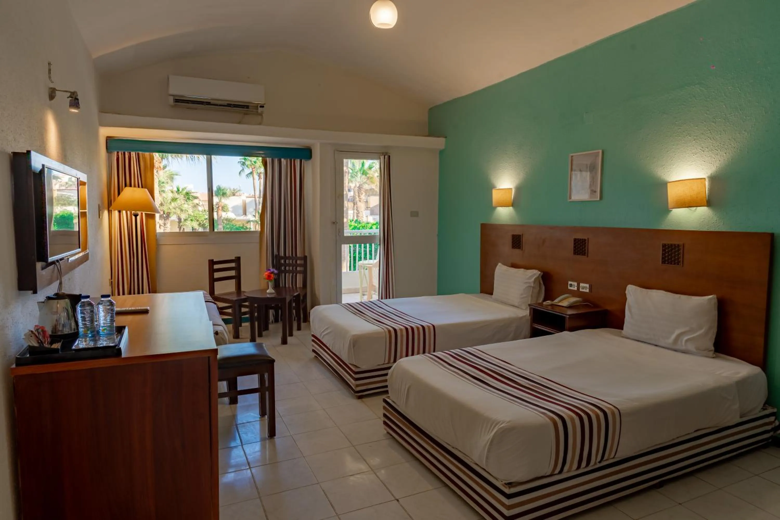 Bed in Empire Beach Aqua Park