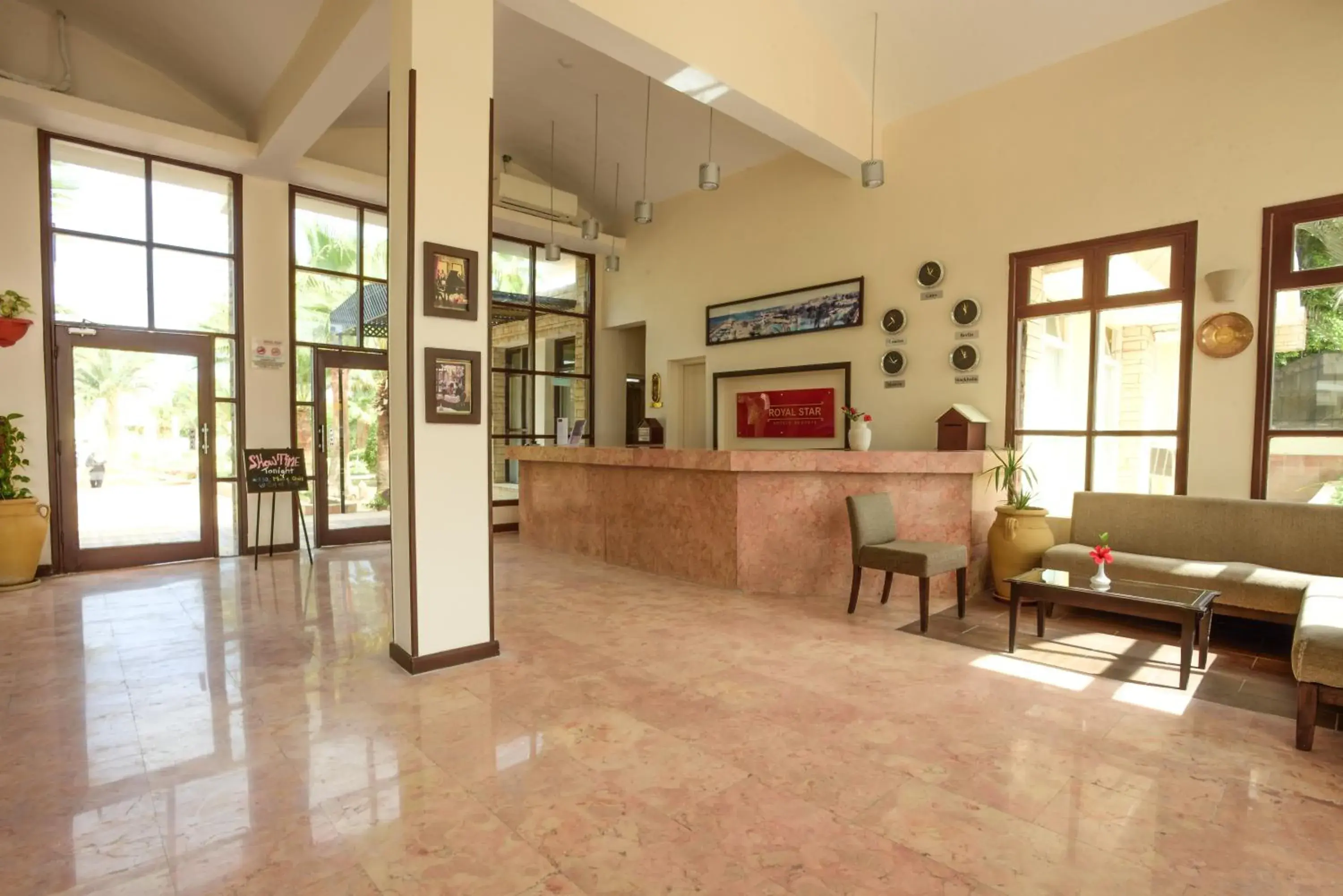 Lobby or reception in Empire Beach Aqua Park Lobby or reception in Empire Beach Aqua Park