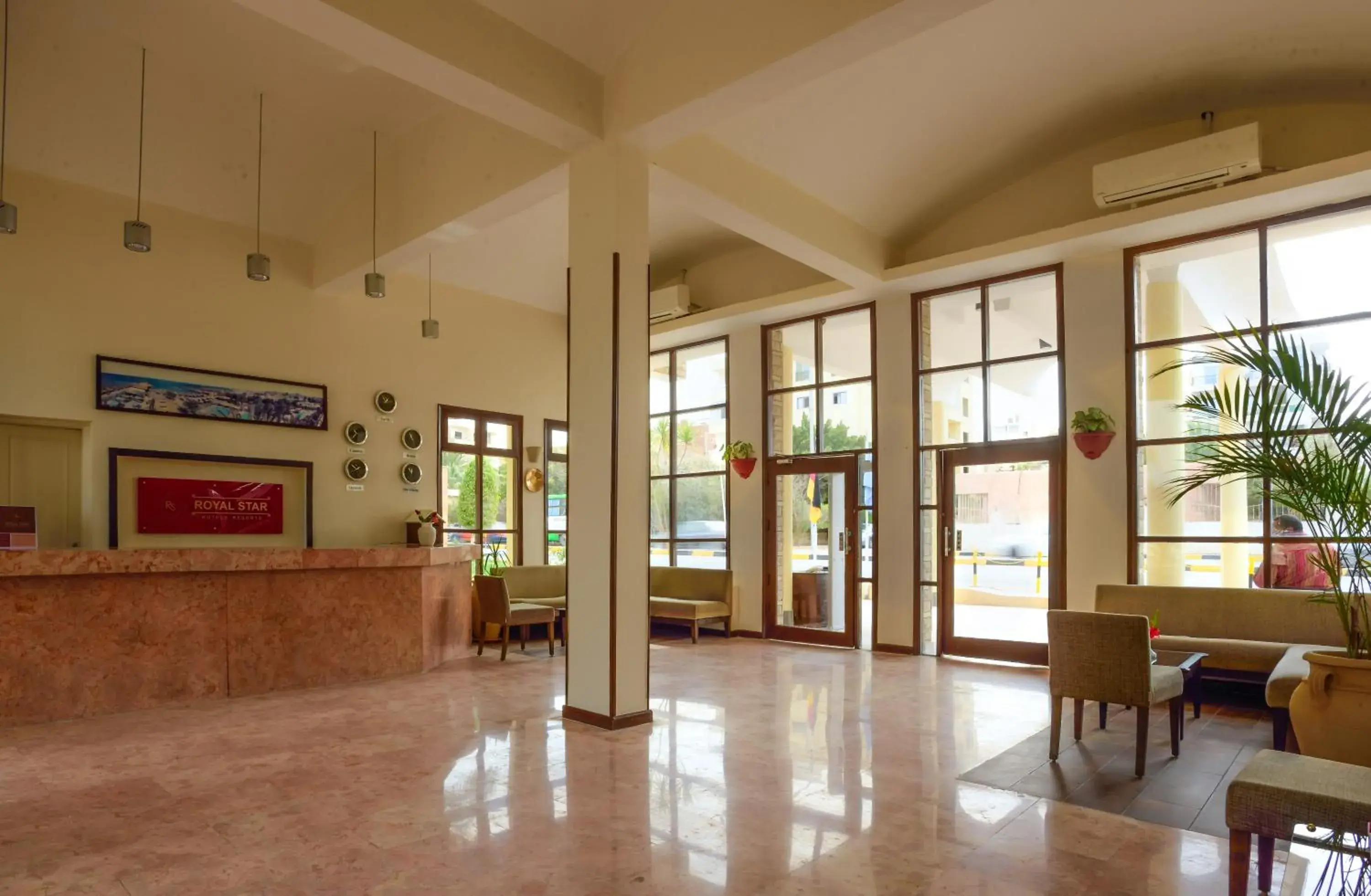 Lobby or reception in Empire Beach Aqua Park Lobby or reception in Empire Beach Aqua Park