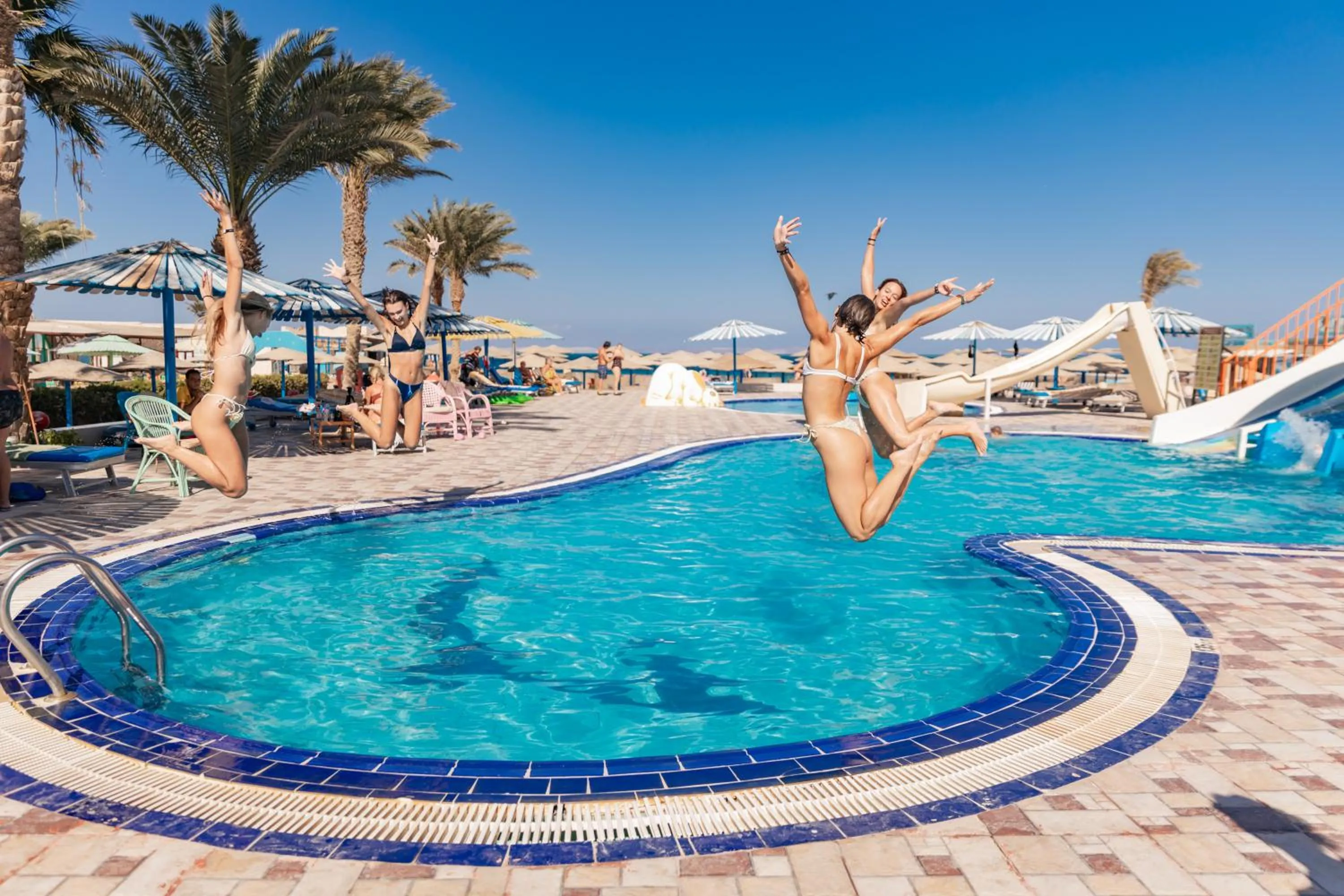 Swimming pool in Empire Beach Aqua Park