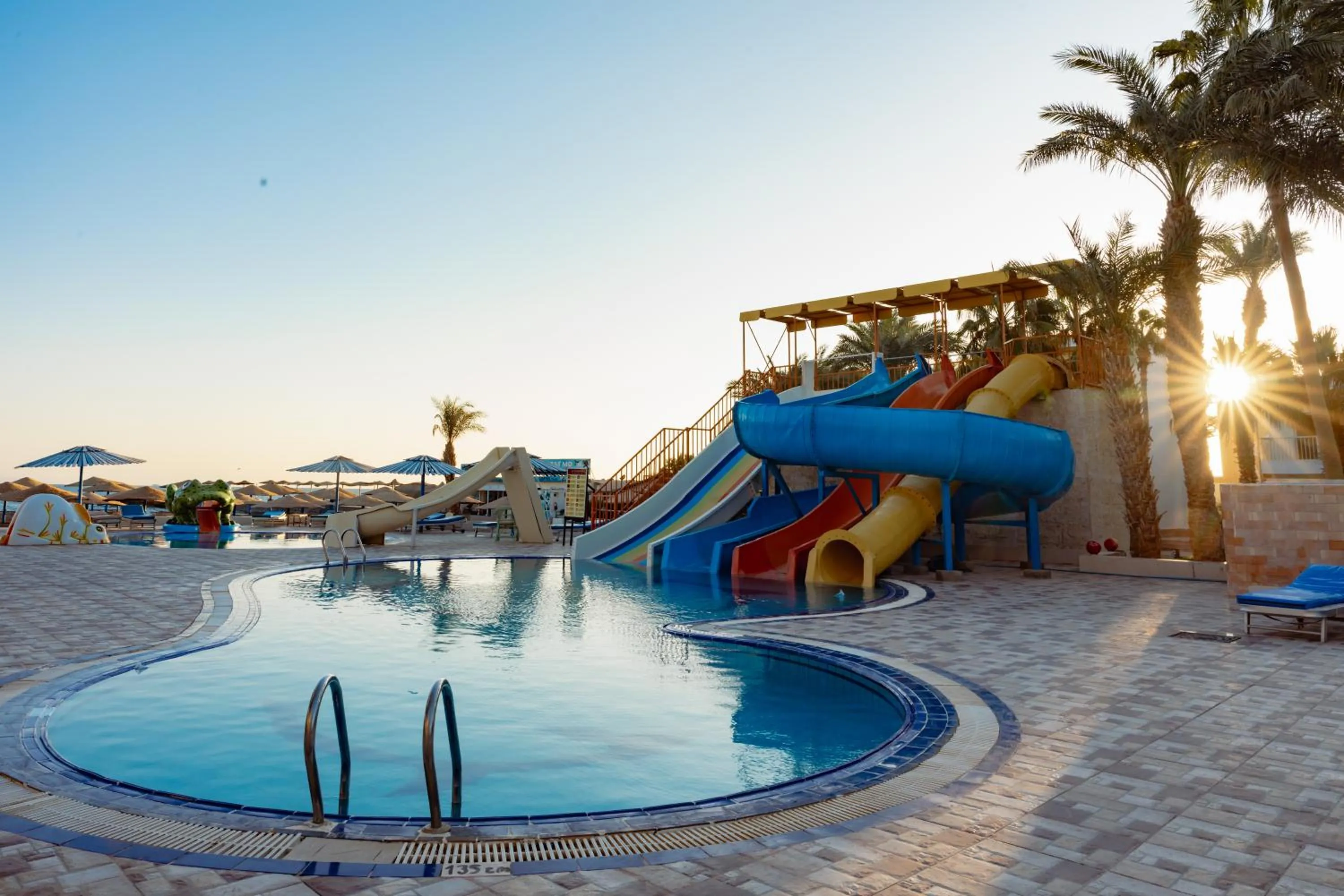 Swimming pool in Empire Beach Aqua Park
