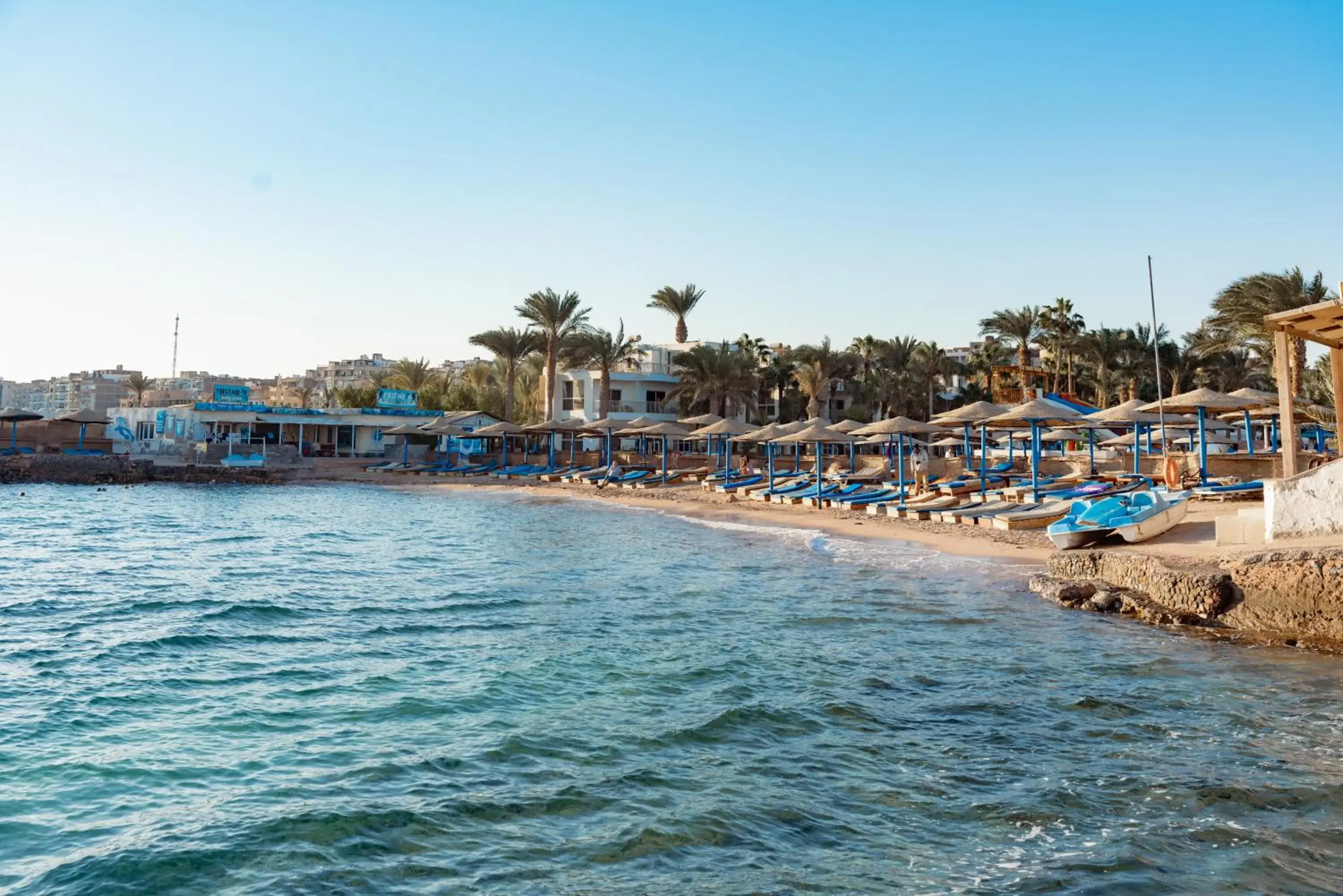 Sea view in Empire Beach Aqua Park Sea view in Empire Beach Aqua Park