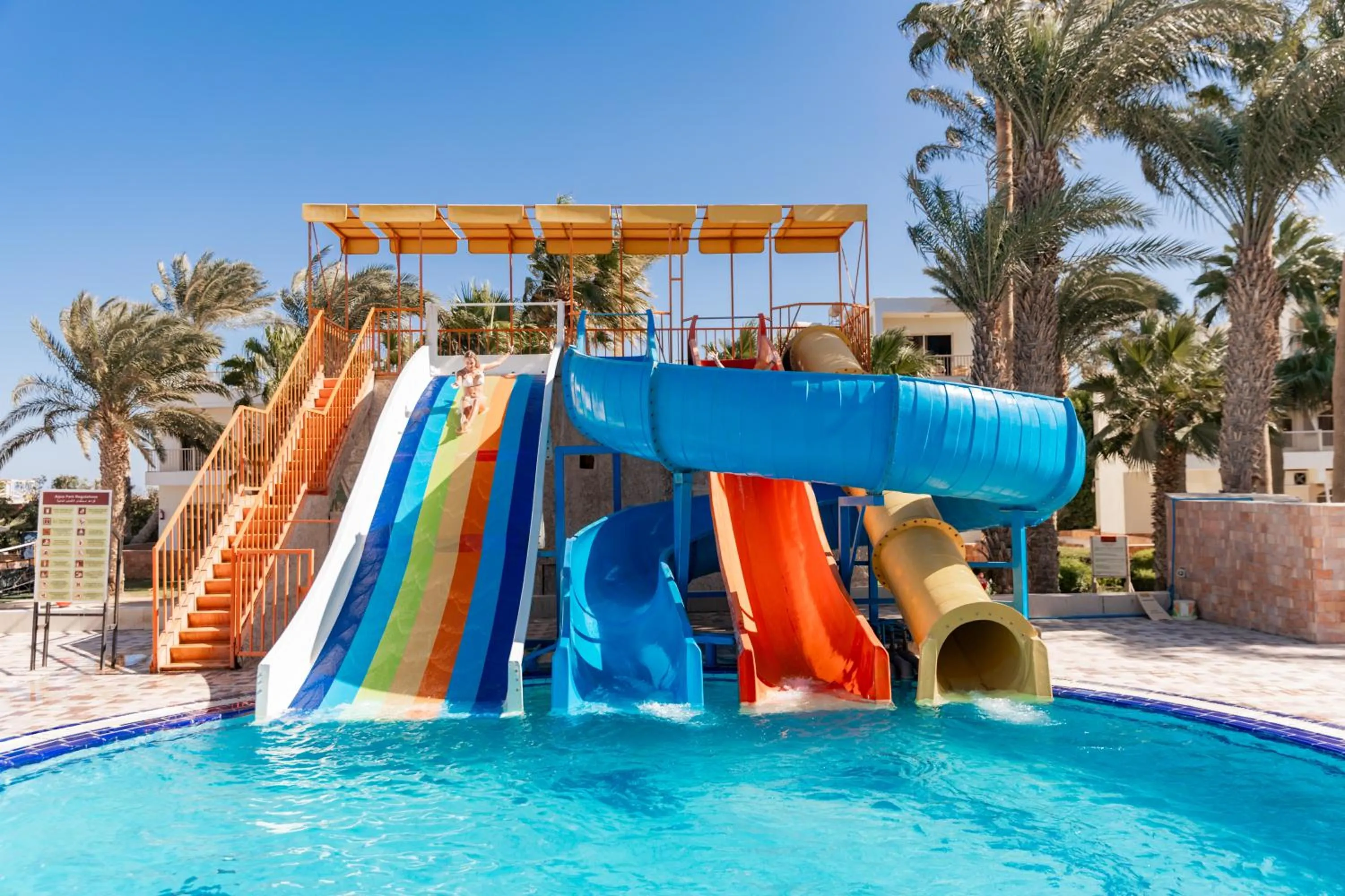 Swimming pool in Empire Beach Aqua Park