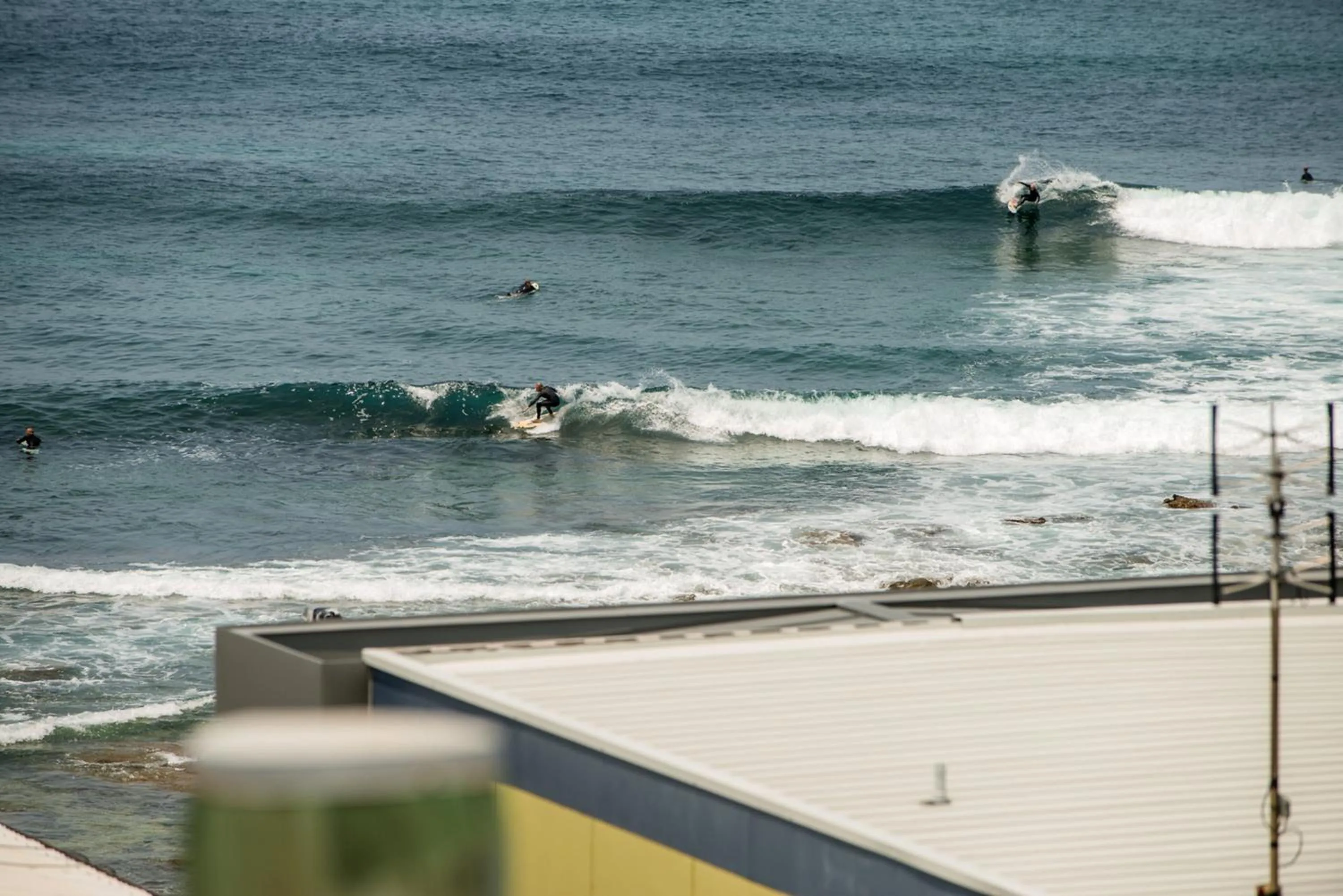 Sea view in Alloggio Newcastle Beach