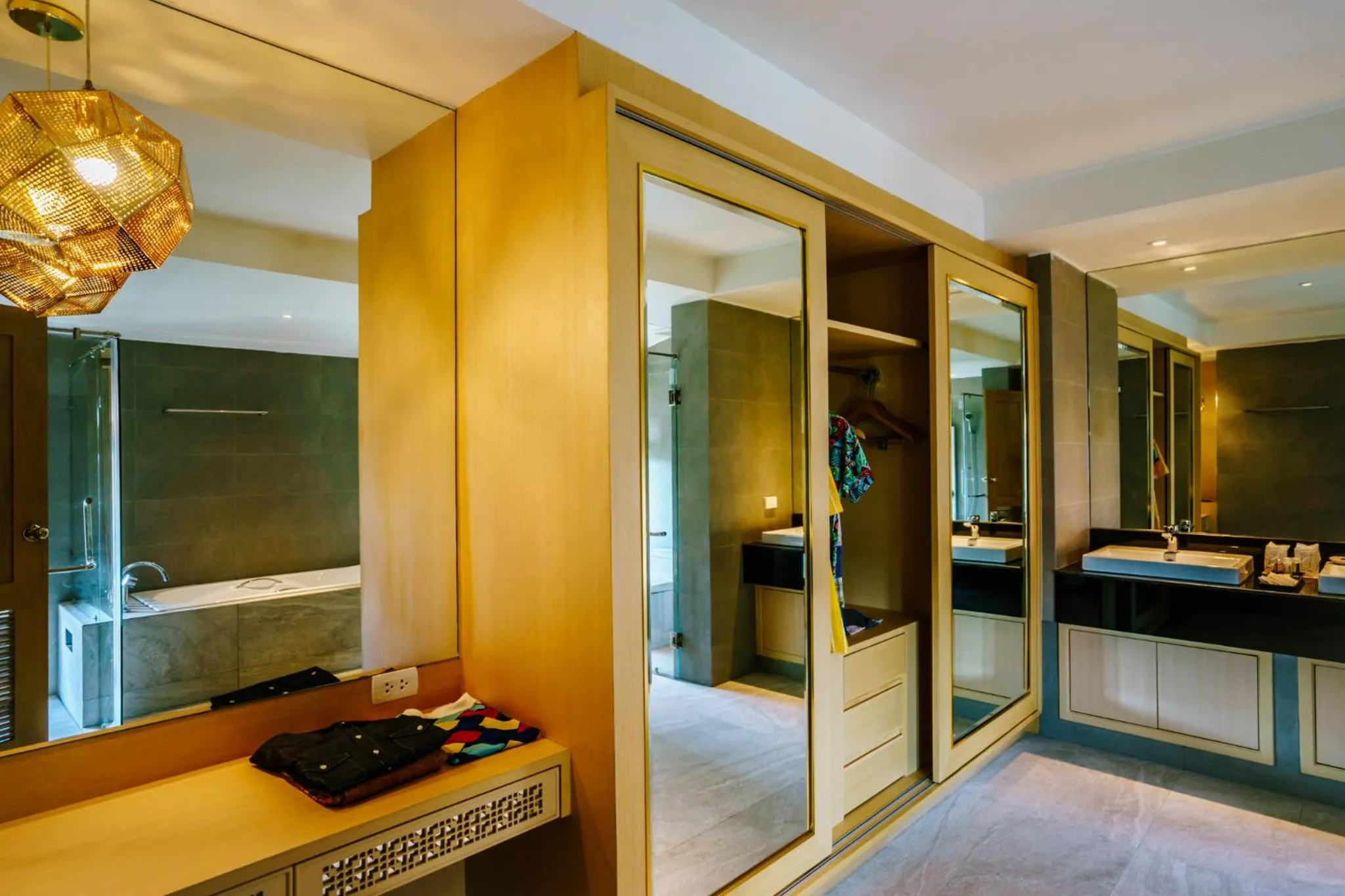 Bathroom, Bed in Moon Dragon Hotel