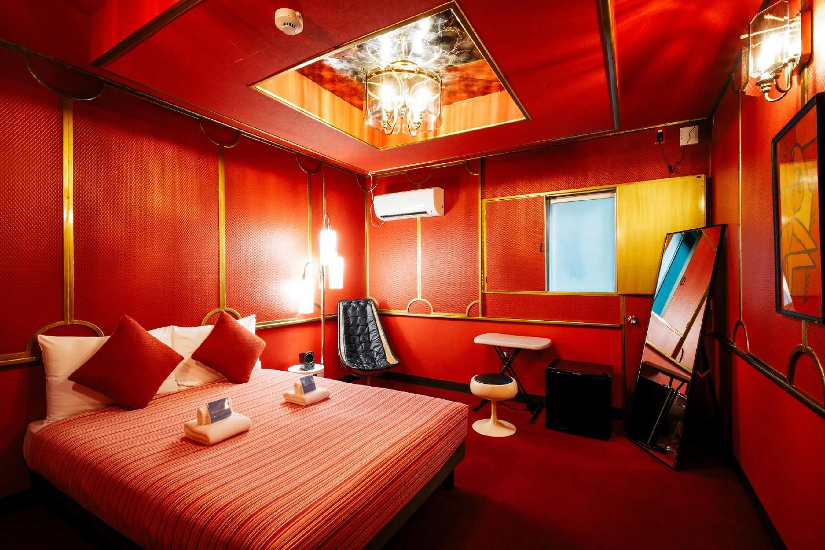 Photo of the whole room, Bed in Spice Motel Okinawa