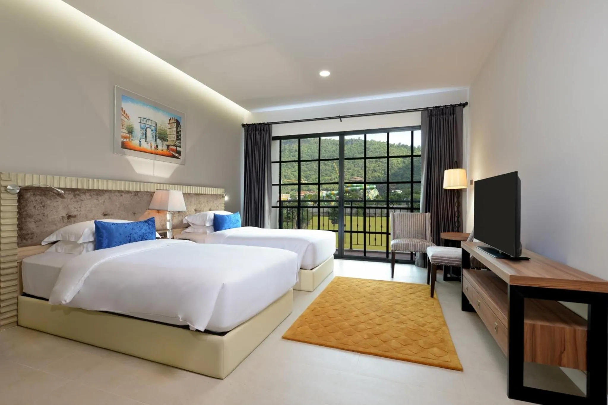 Bed in Le Monte Khao Yai