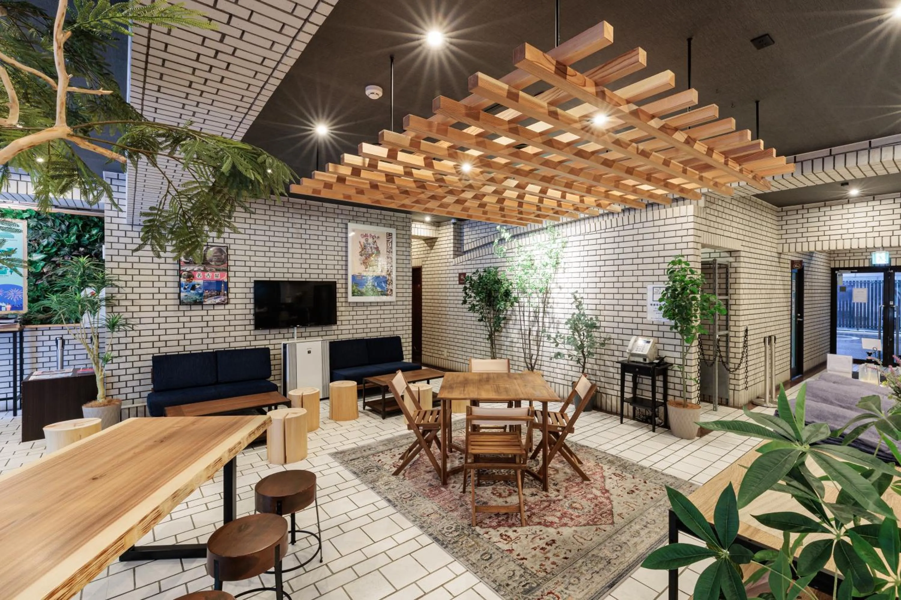 Lobby or reception in Hotel Silk Tree Nagoya