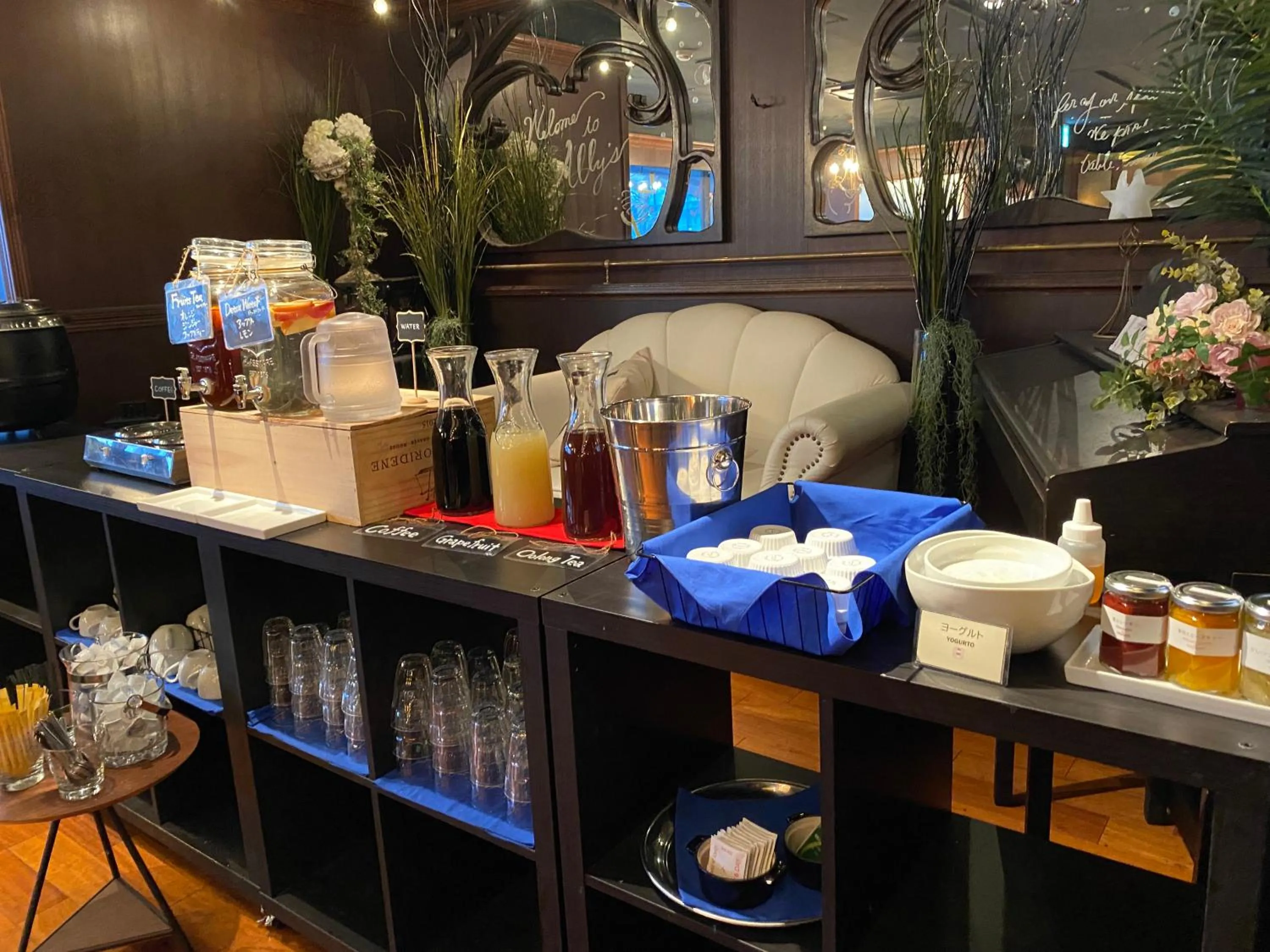 Buffet breakfast in Hotel Silk Tree Nagoya