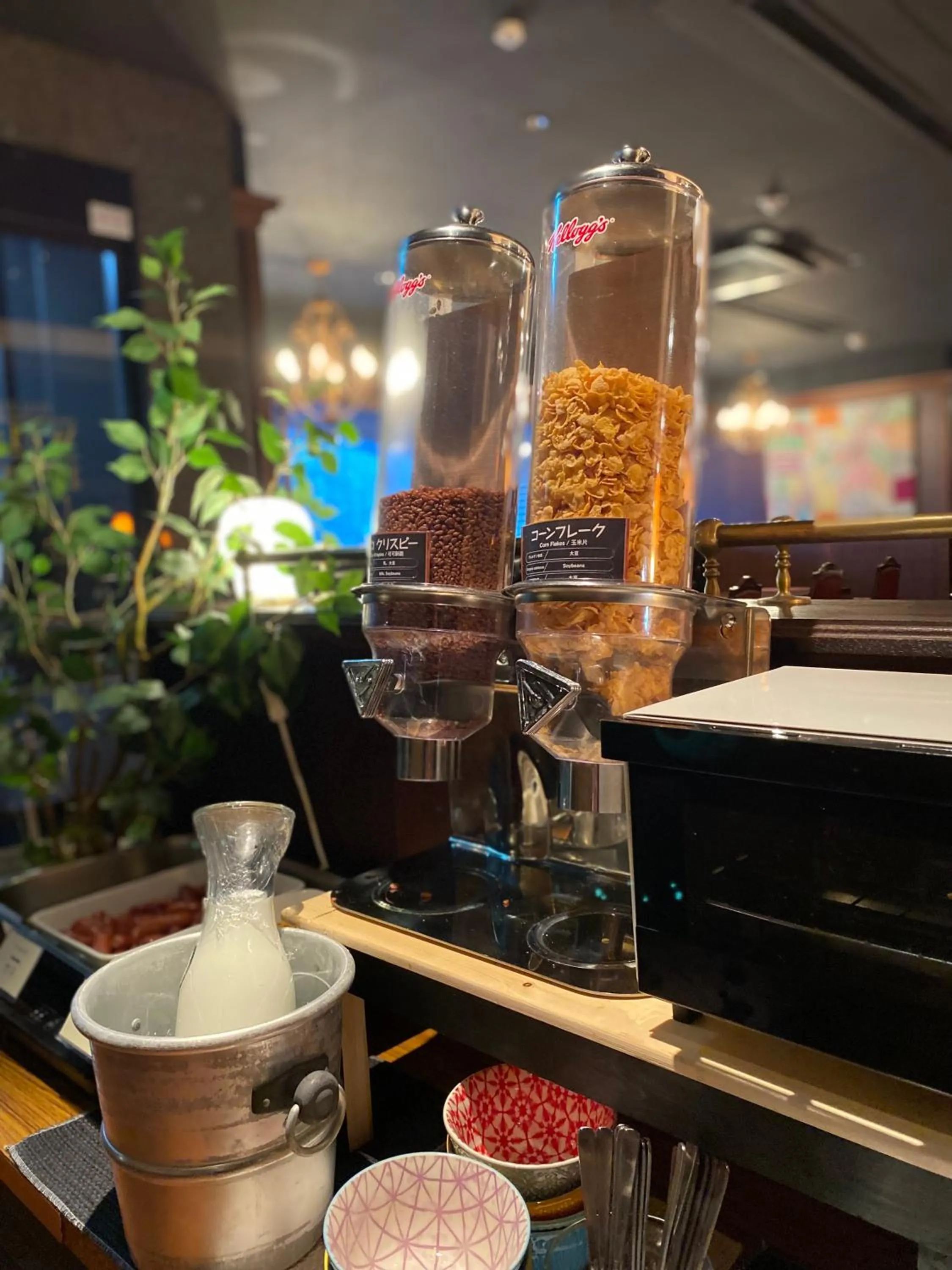 Buffet breakfast in Hotel Silk Tree Nagoya