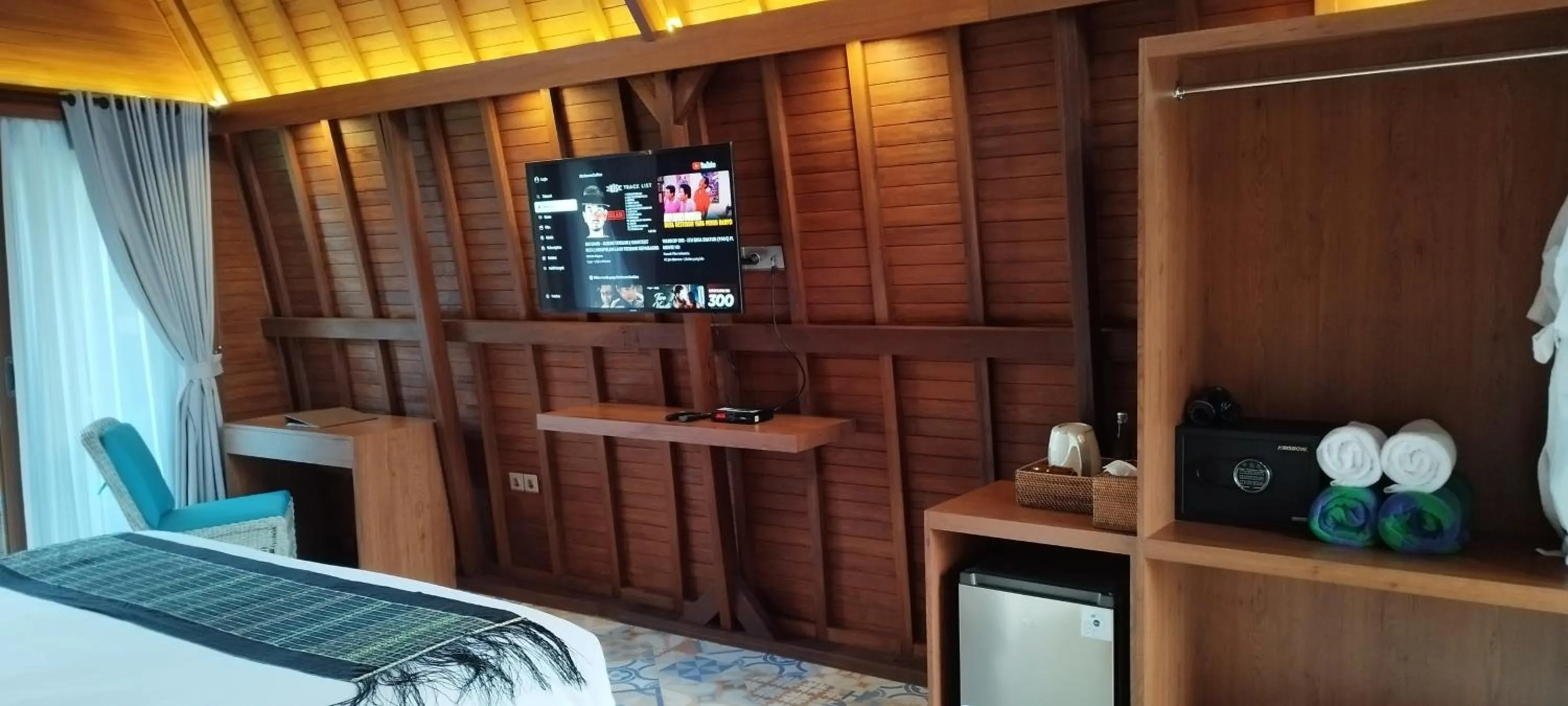 Bed in Kori Maharani Villas & Resort