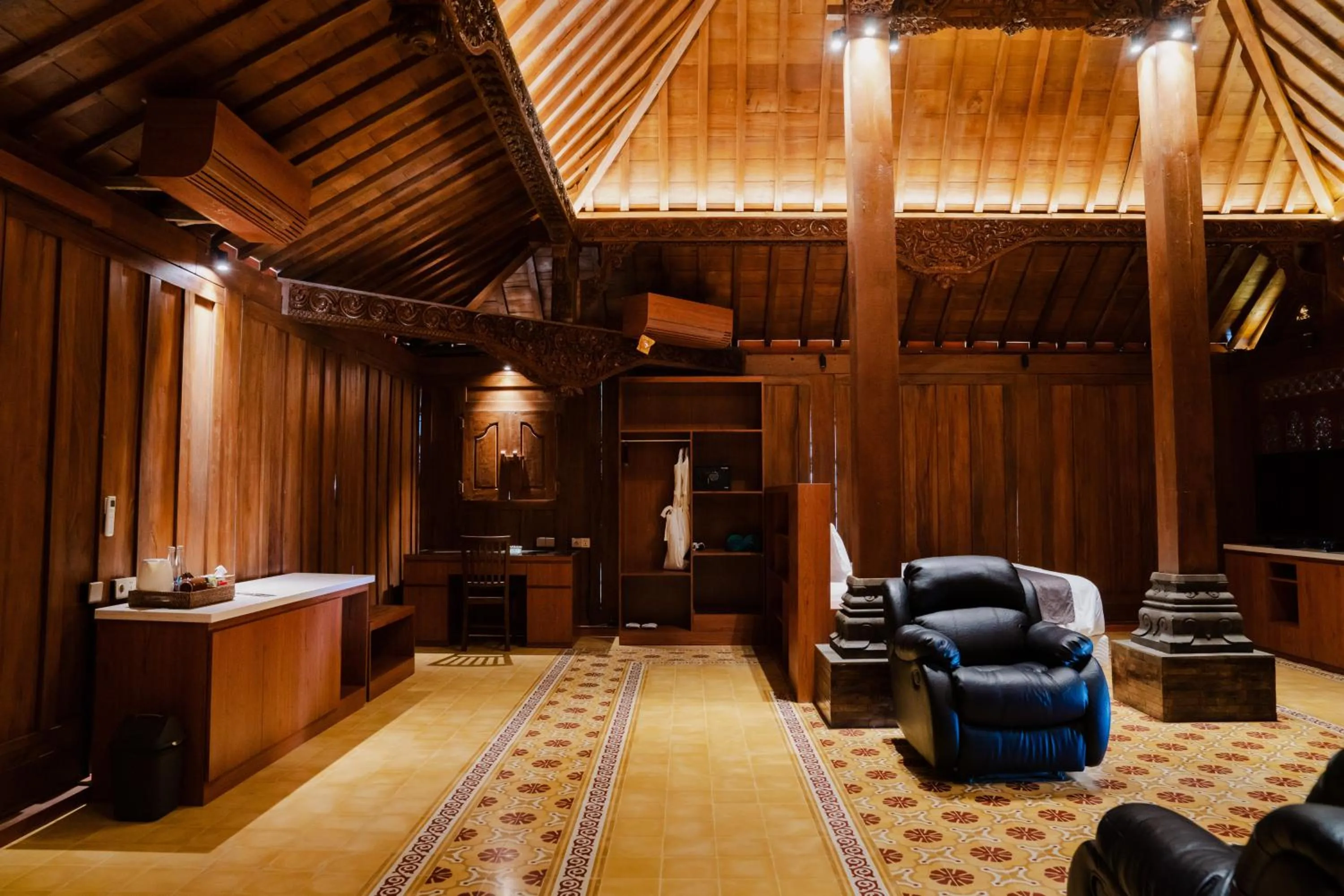 Seating area in Kori Maharani Villas & Resort