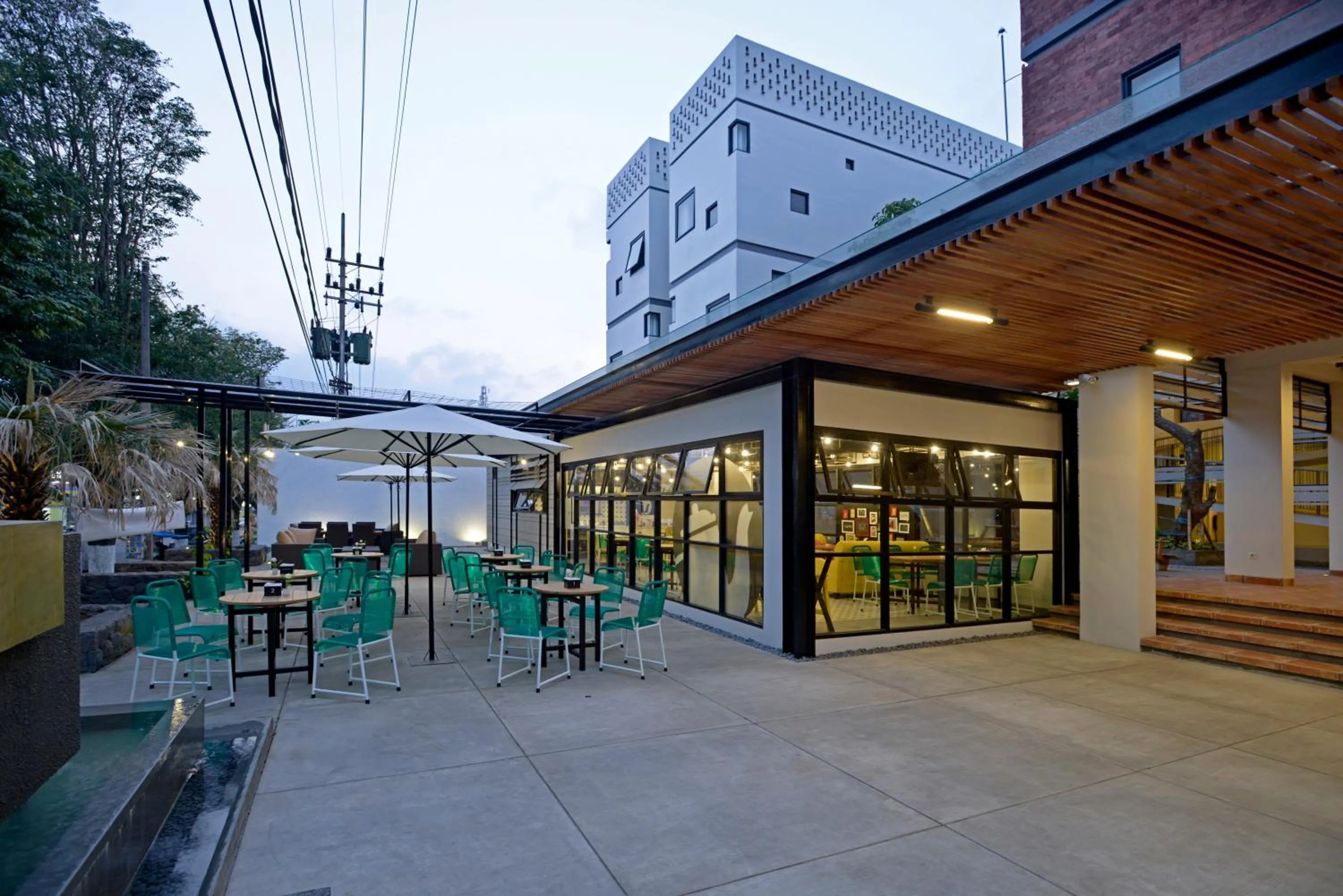 Property building in Arjuna Hotel Batu City