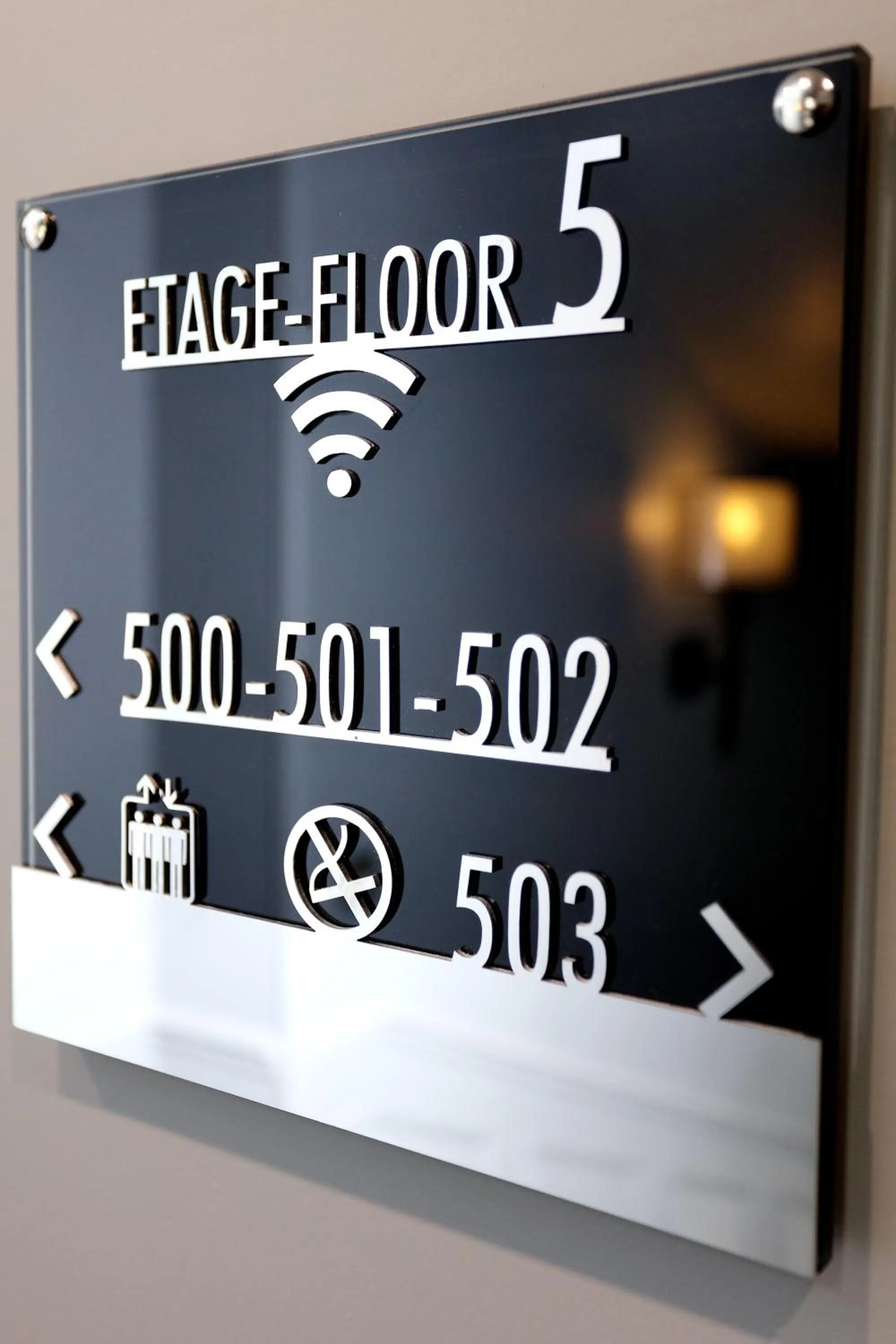 Decorative detail in Hotel Saint-Louis Pigalle