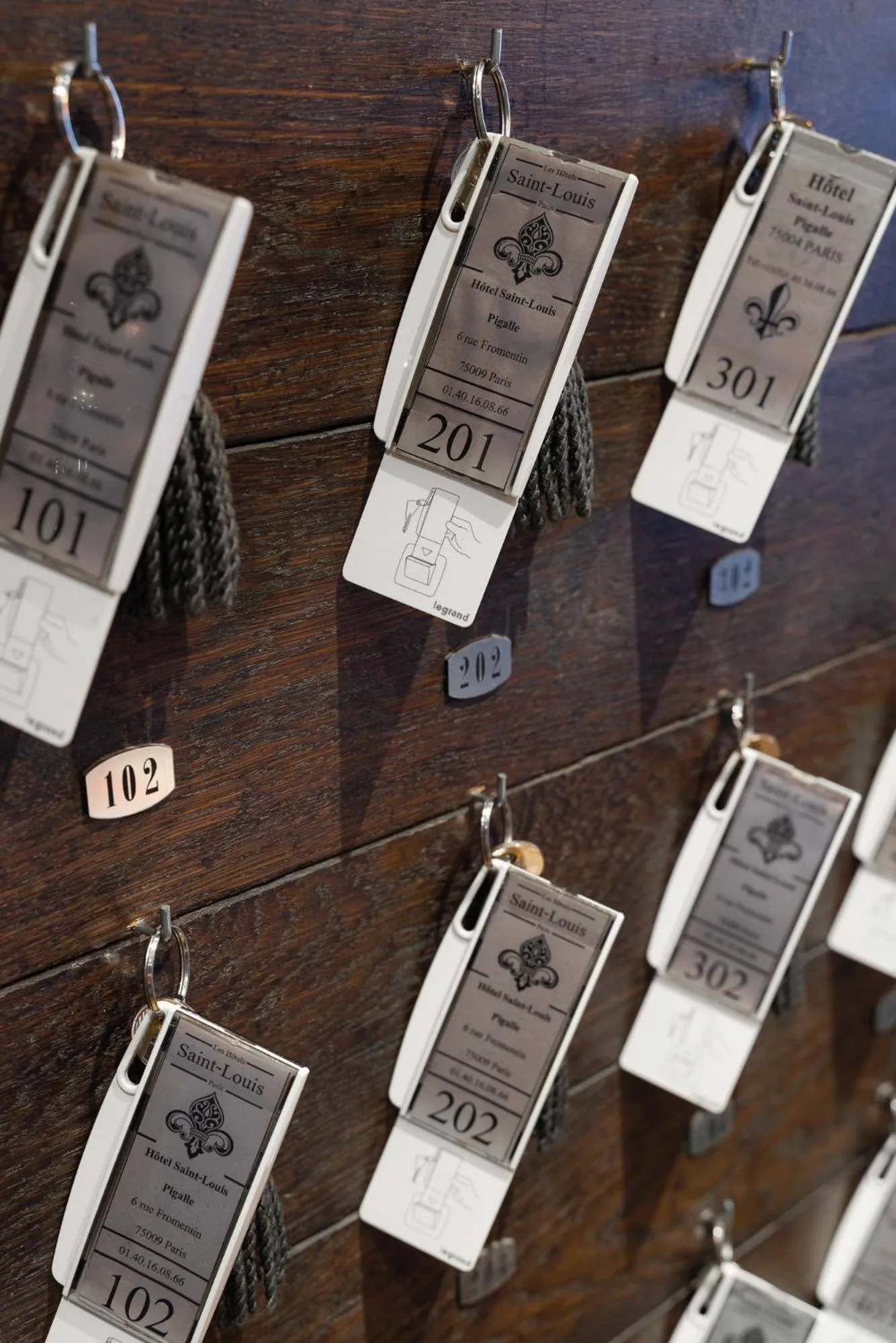 Decorative detail in Hotel Saint-Louis Pigalle