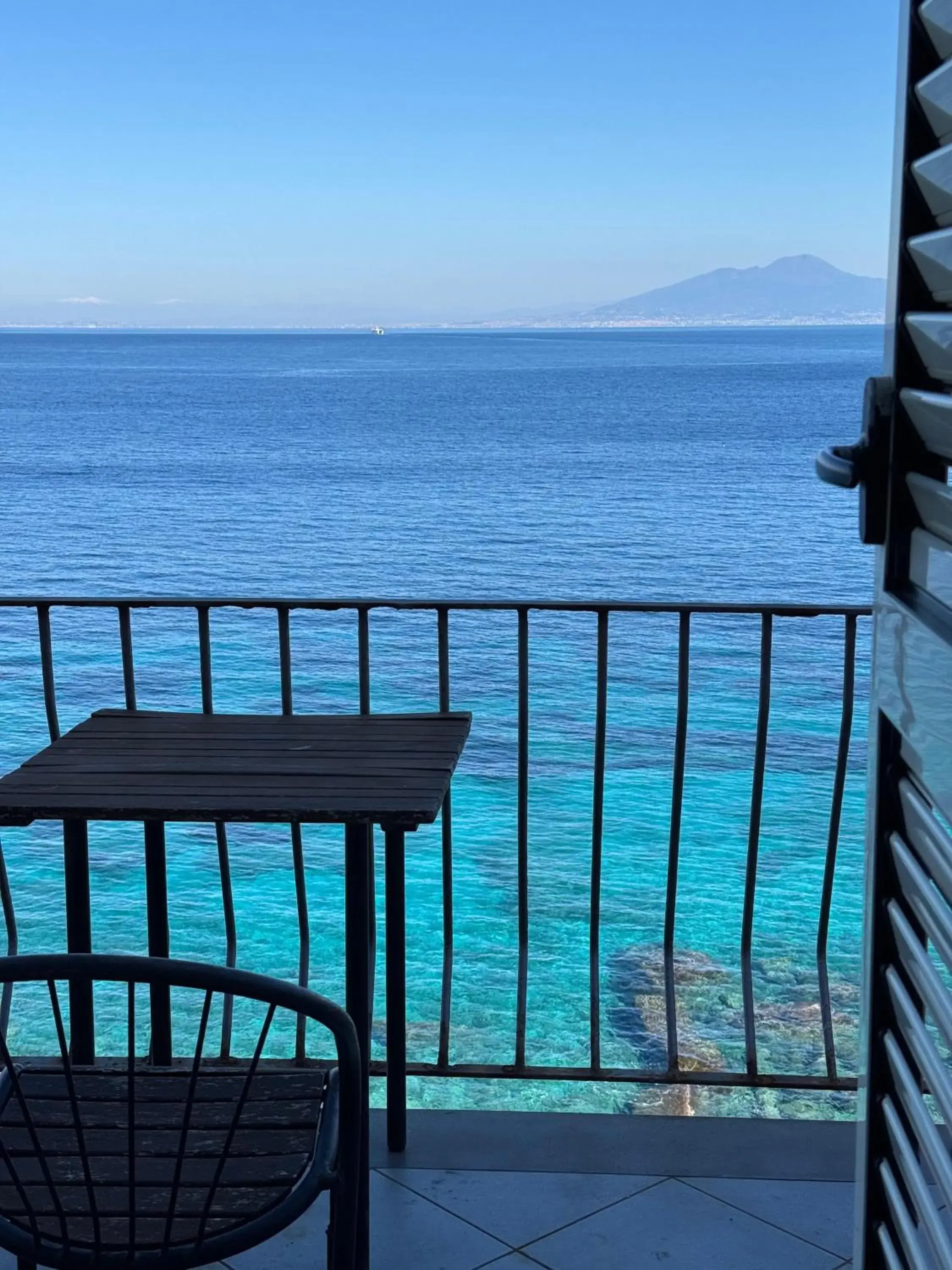 Double Room with Sea View in Hotel Belvedere e Tre Re Double Room with Sea View in Hotel Belvedere e Tre Re