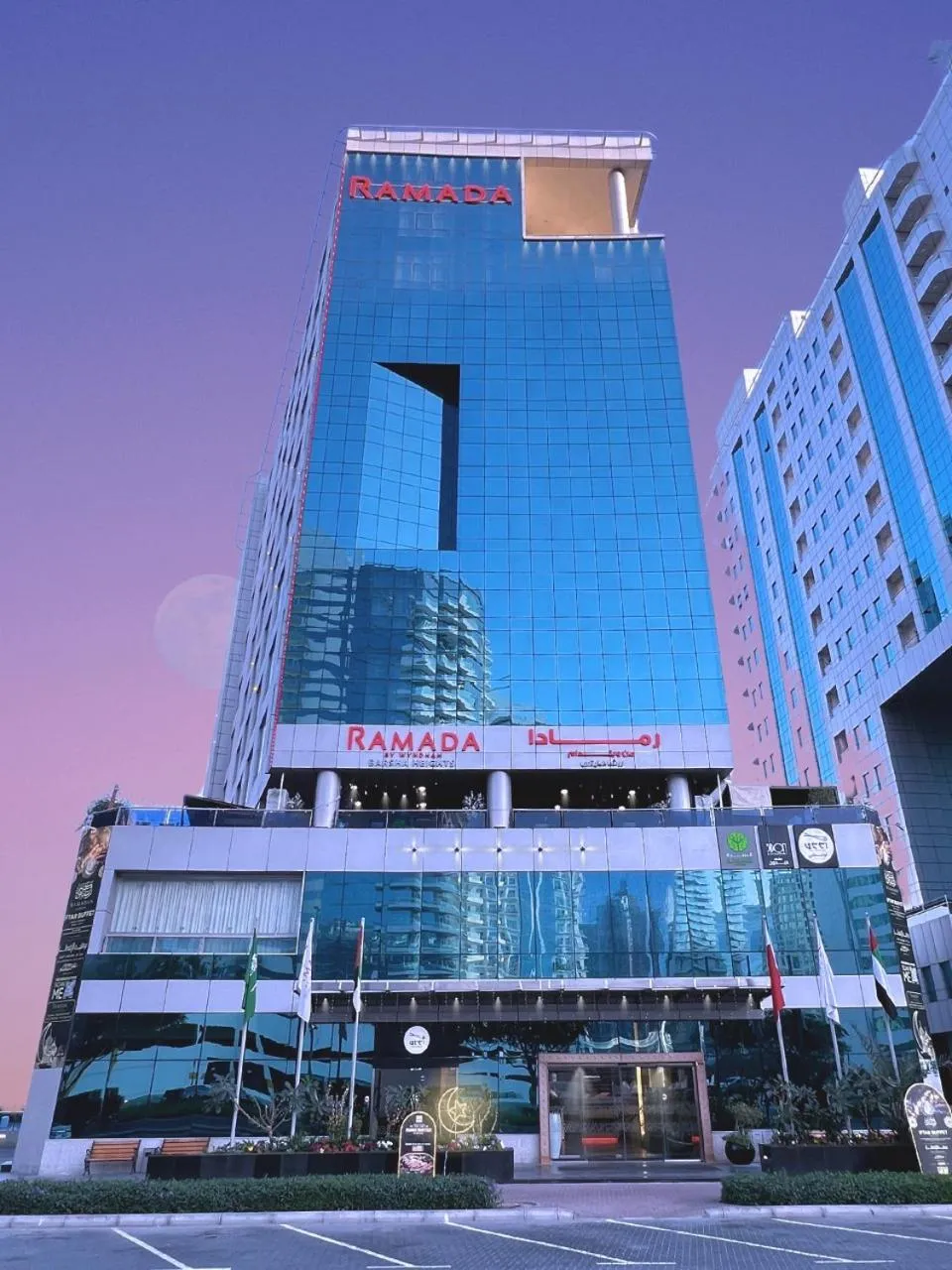 Property building in Ramada by Wyndham Dubai Barsha Heights