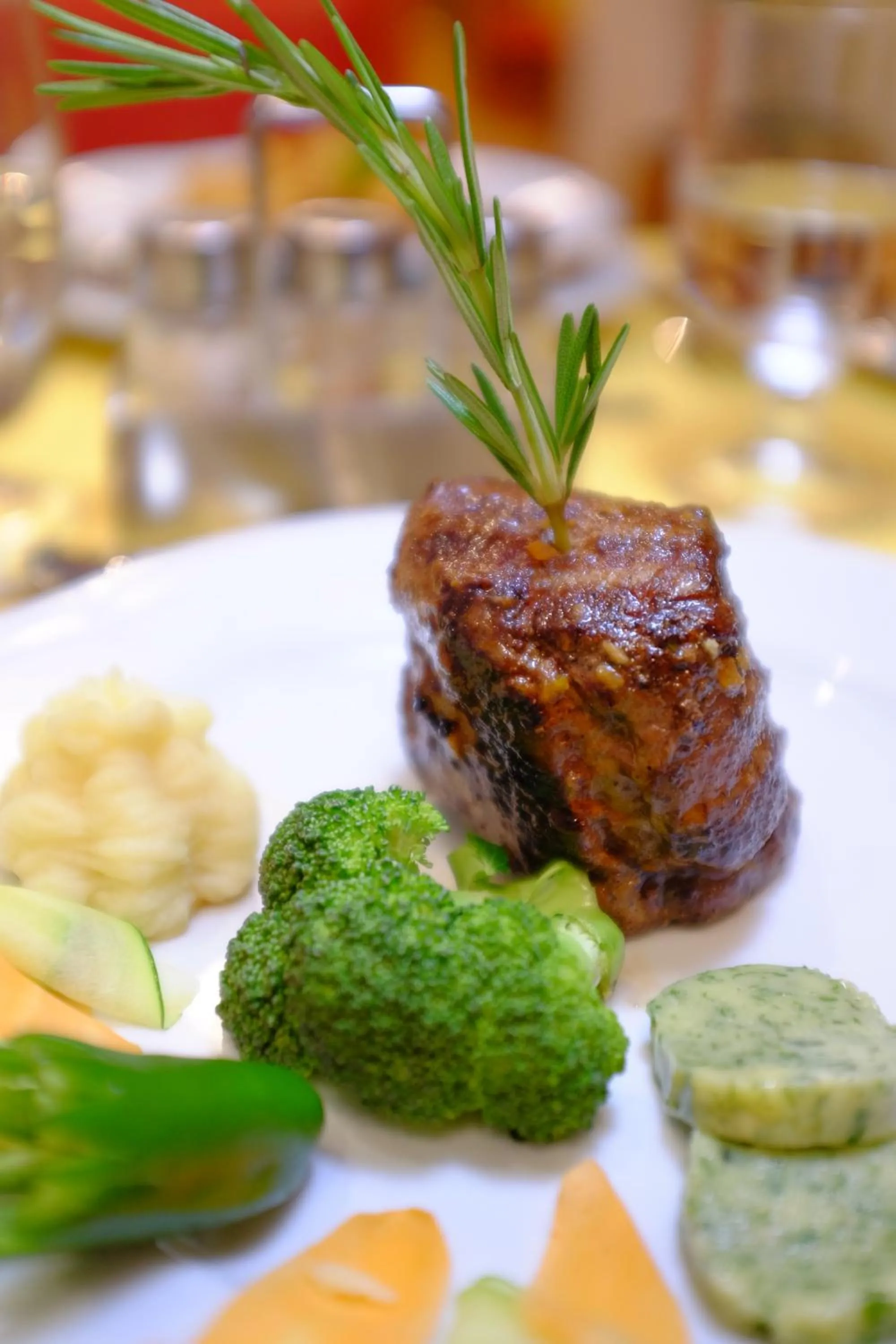 Food close-up in Abyssinia Renaissance Hotel