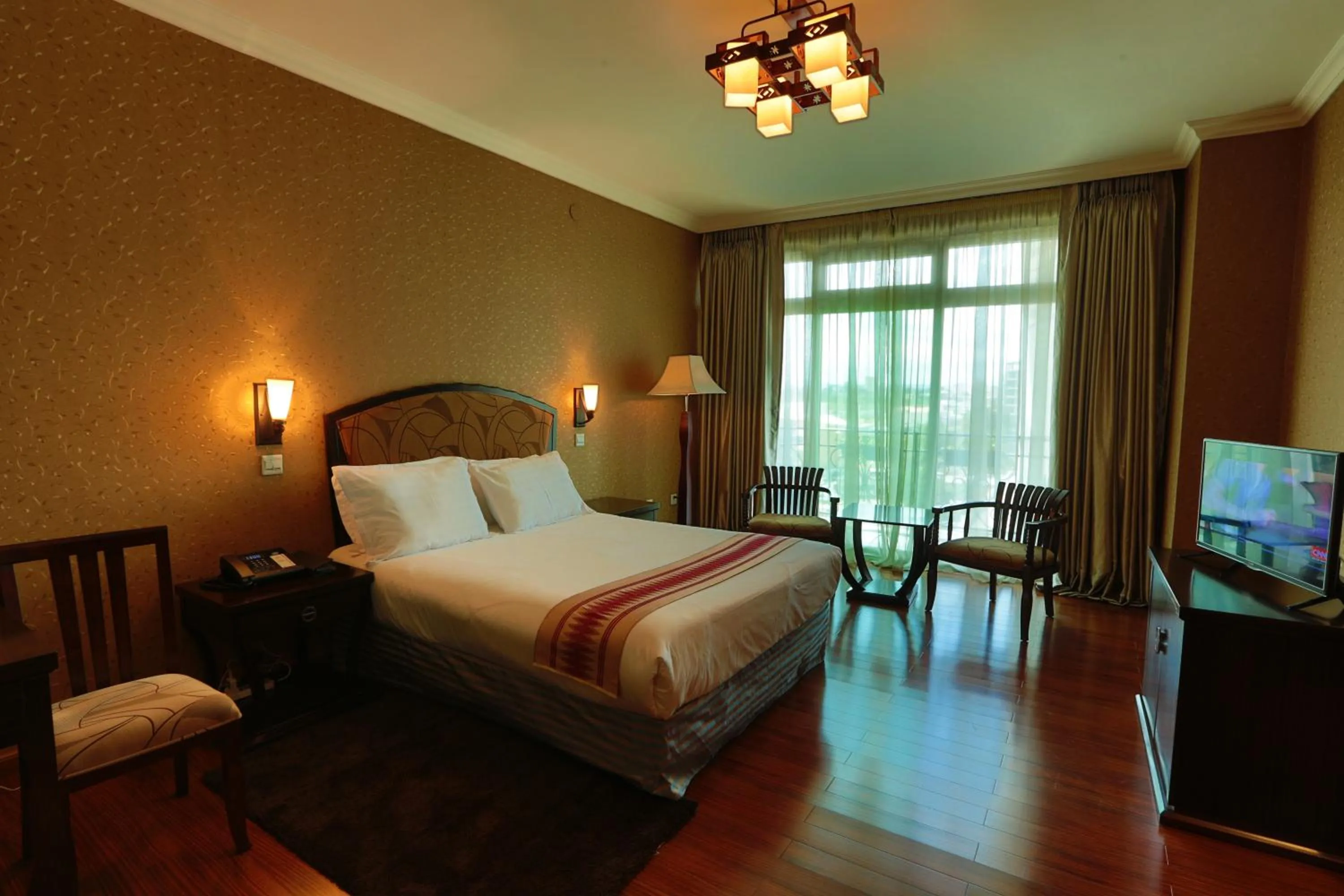 Bedroom, Bed in Abyssinia Renaissance Hotel