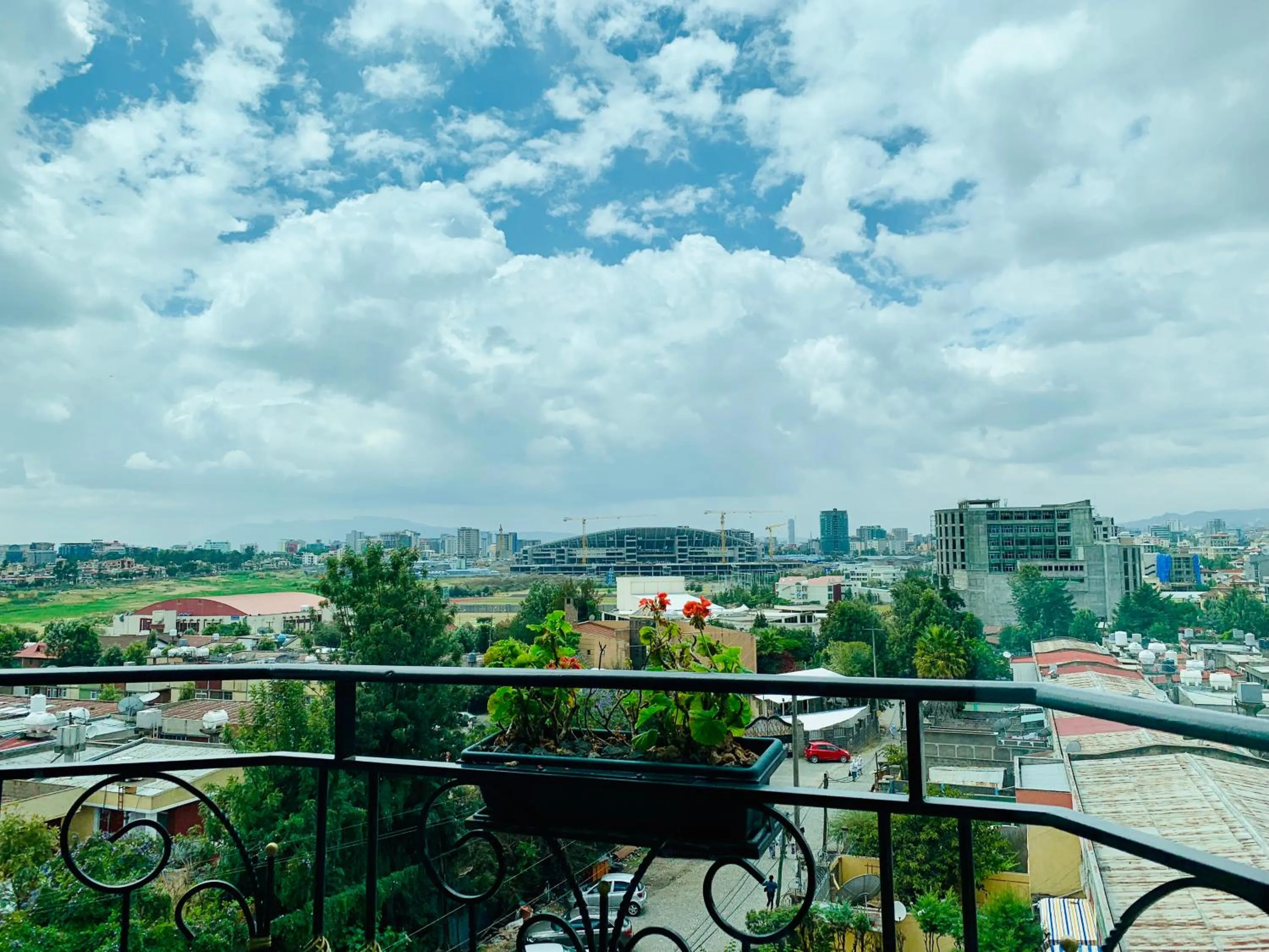 Balcony/Terrace in Abyssinia Renaissance Hotel