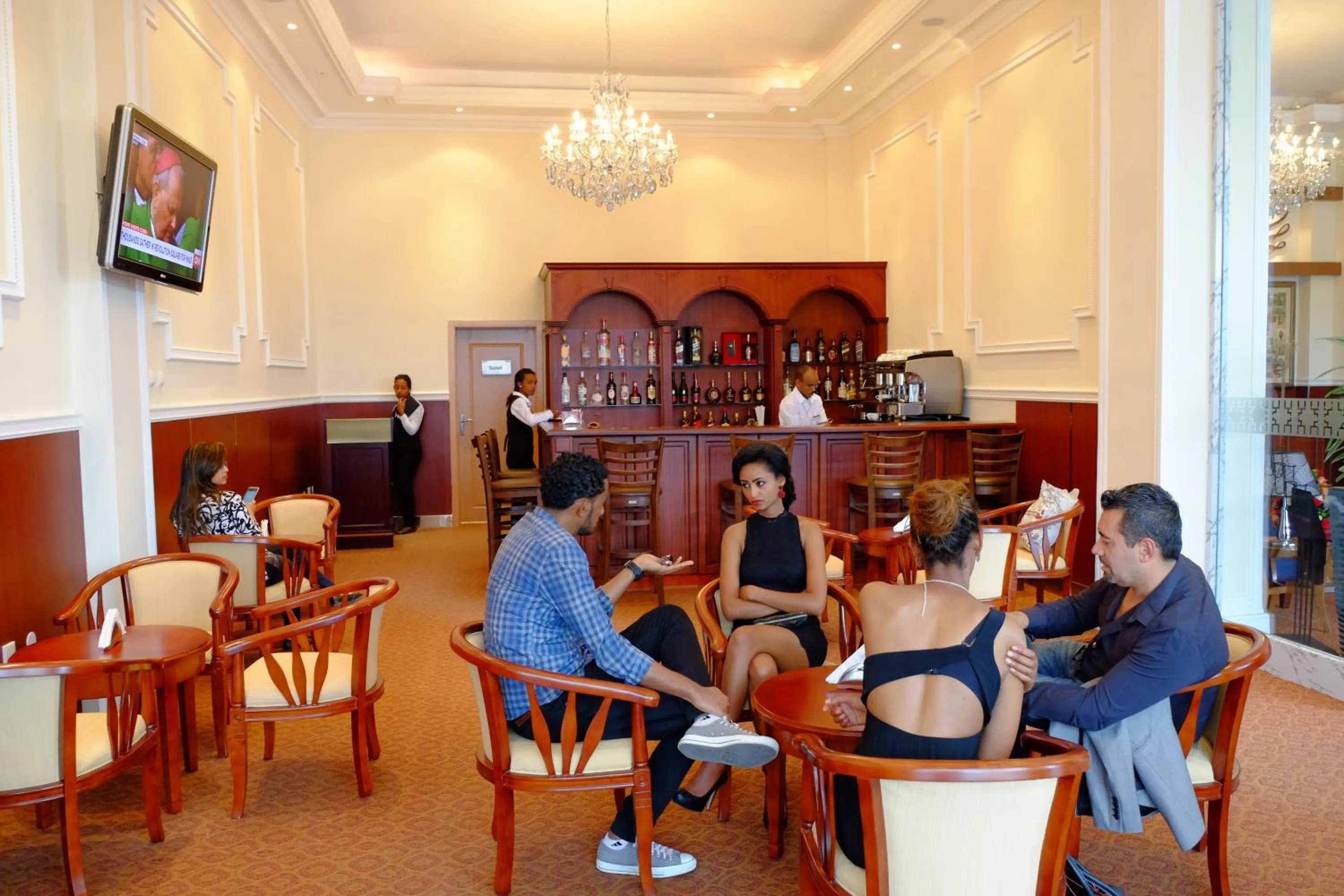 Lounge or bar in Abyssinia Renaissance Hotel