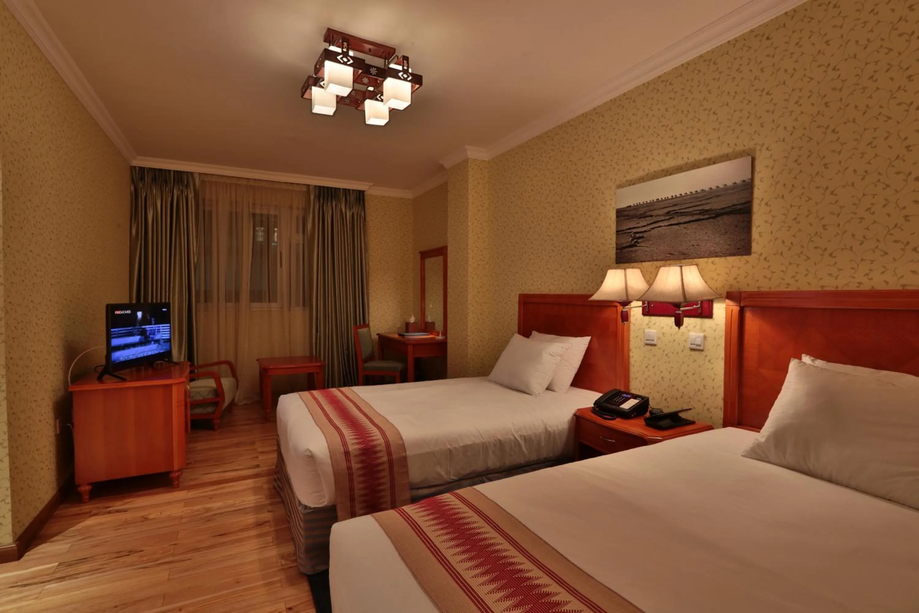 Bedroom, Bed in Abyssinia Renaissance Hotel