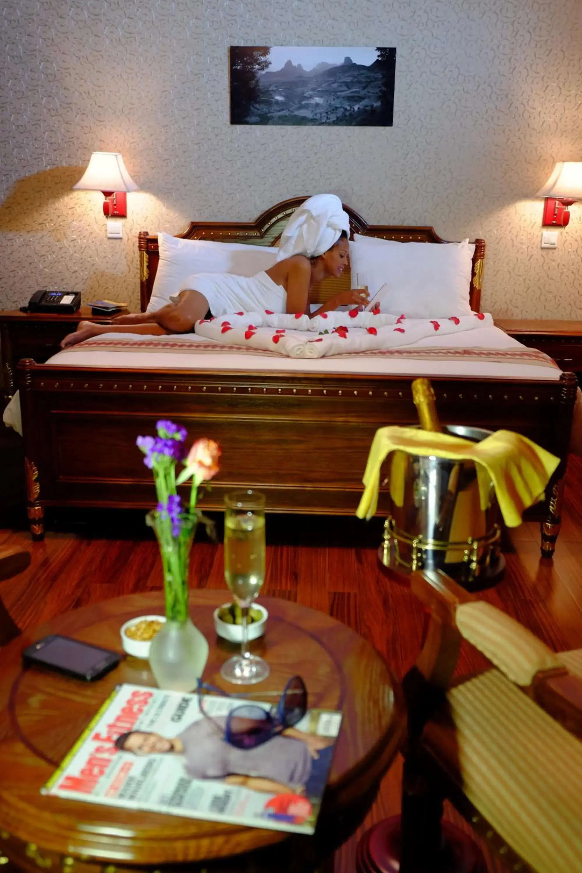 Bedroom, Bed in Abyssinia Renaissance Hotel Bedroom, Bed in Abyssinia Renaissance Hotel