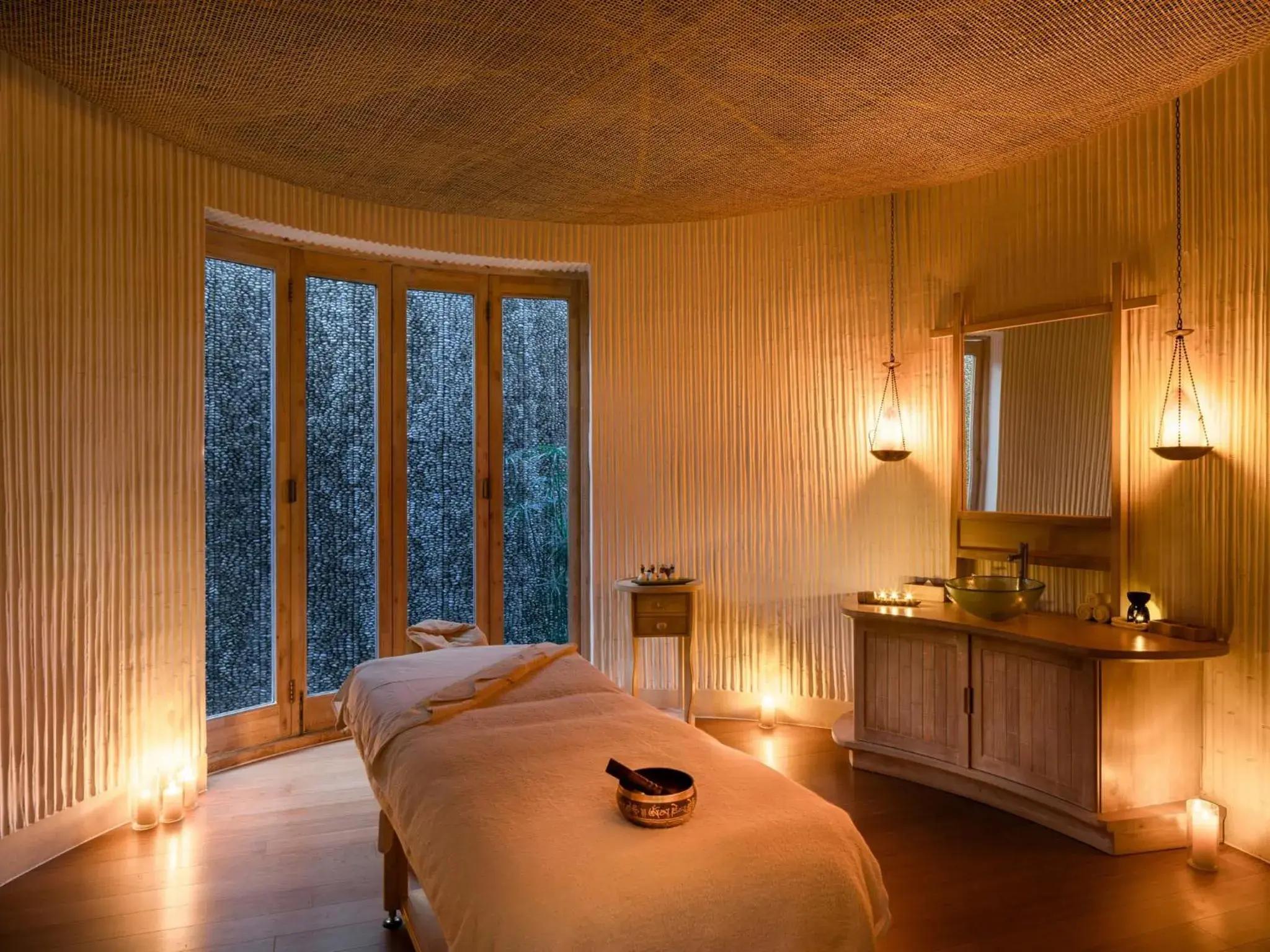 Spa and wellness centre/facilities, Bed in Six Senses Qing Cheng Mountain Spa and wellness centre/facilities, Bed in Six Senses Qing Cheng Mountain