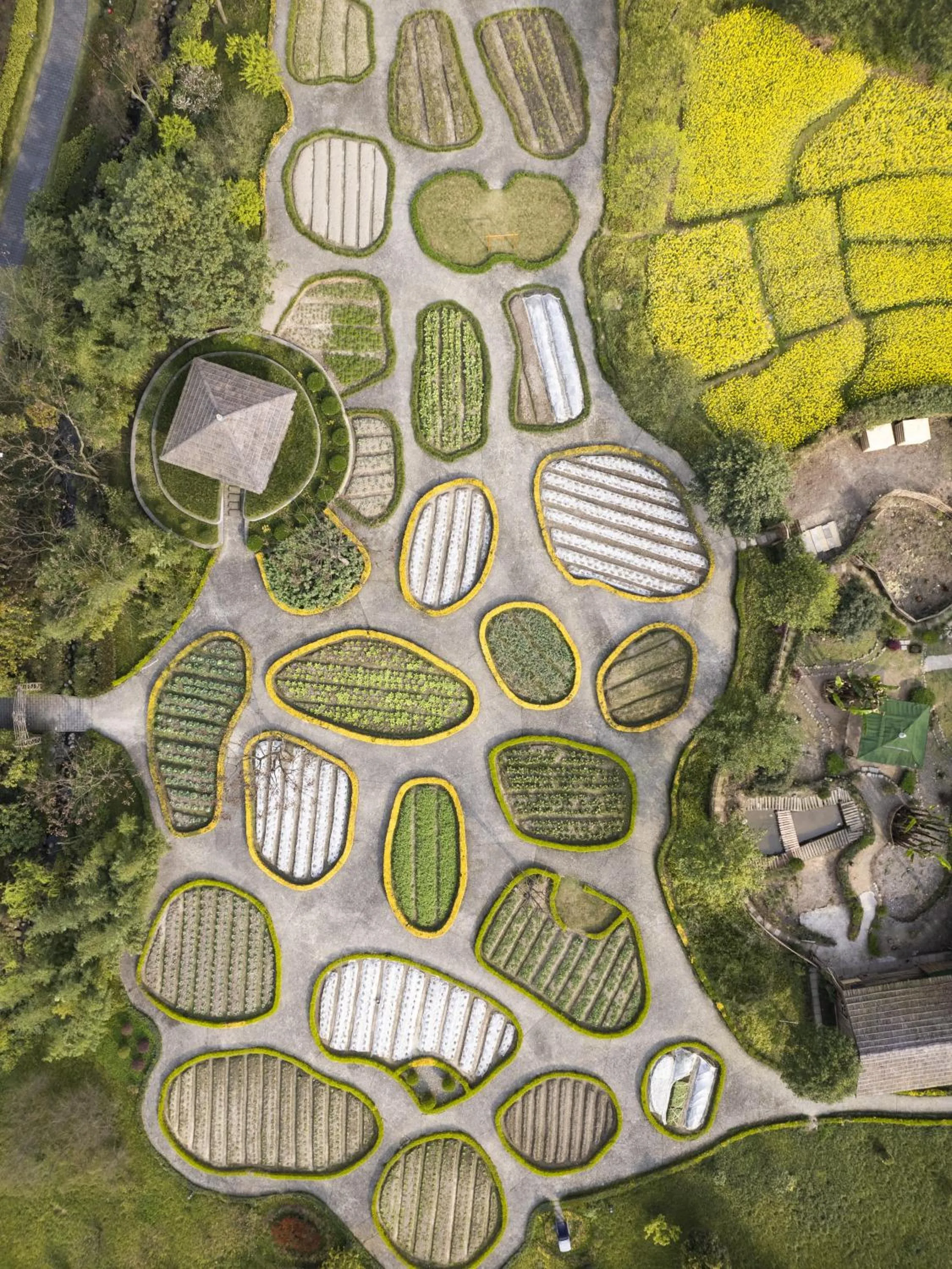 Garden in Six Senses Qing Cheng Mountain