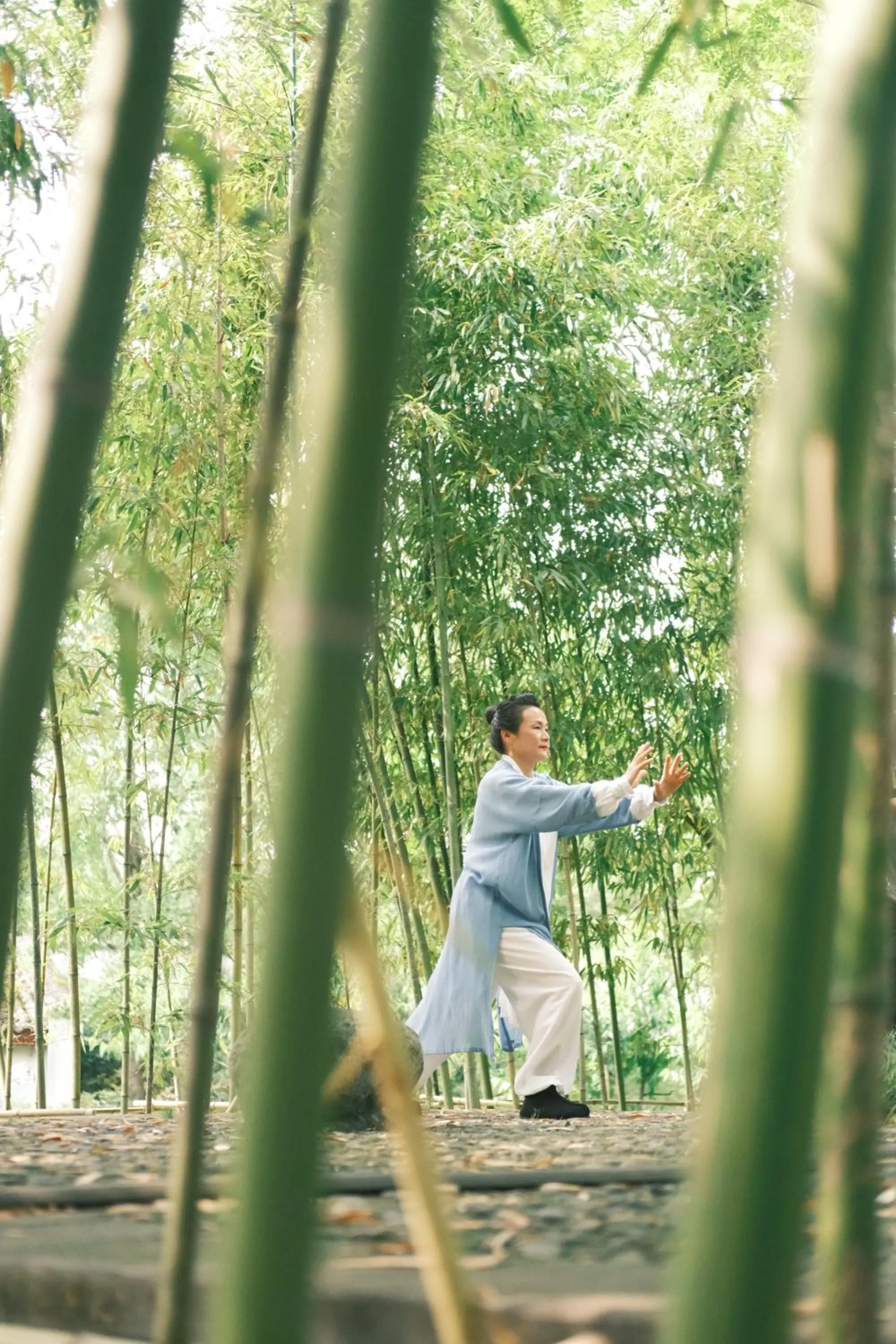 People in Six Senses Qing Cheng Mountain