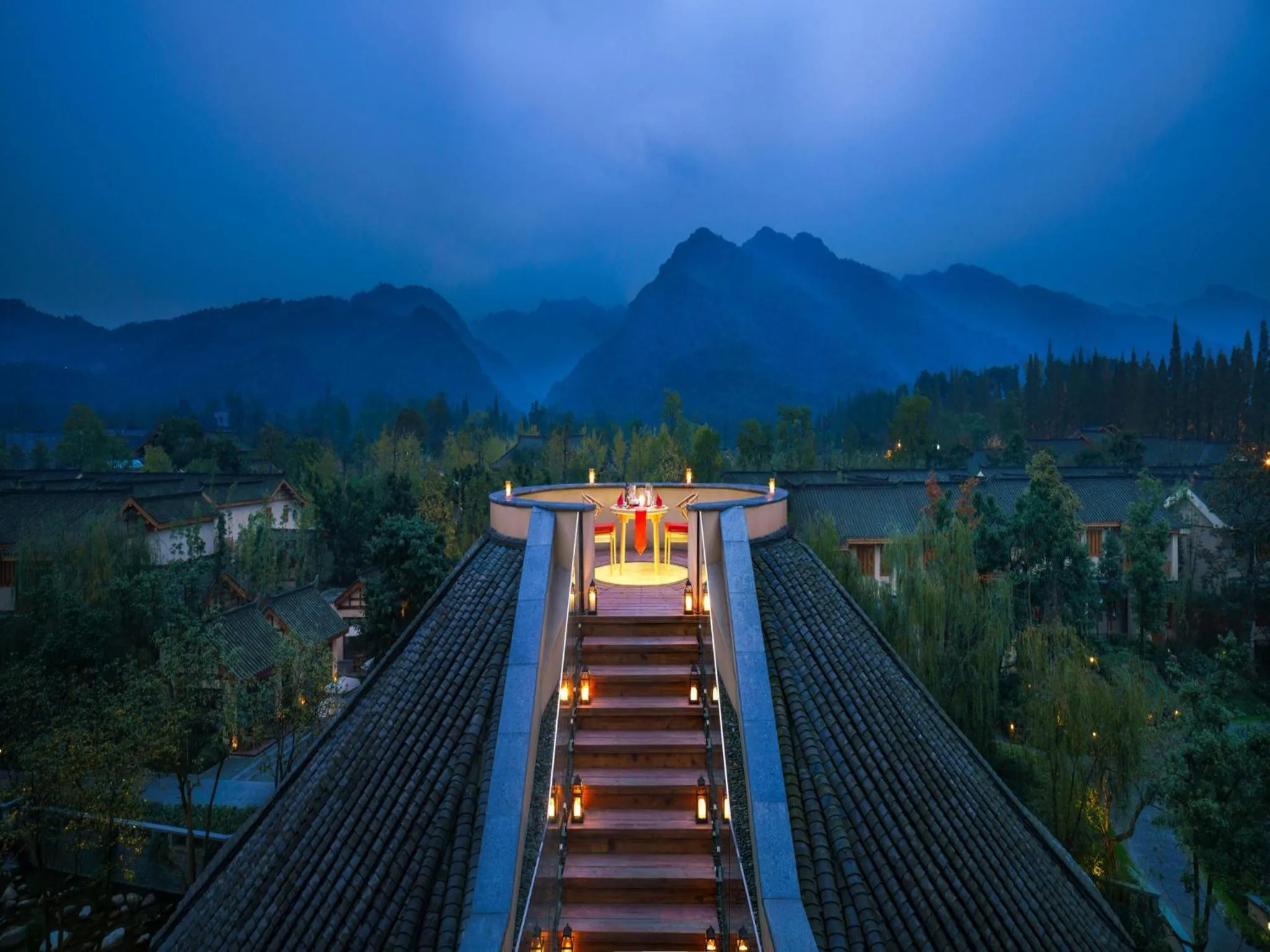 Restaurant/places to eat in Six Senses Qing Cheng Mountain