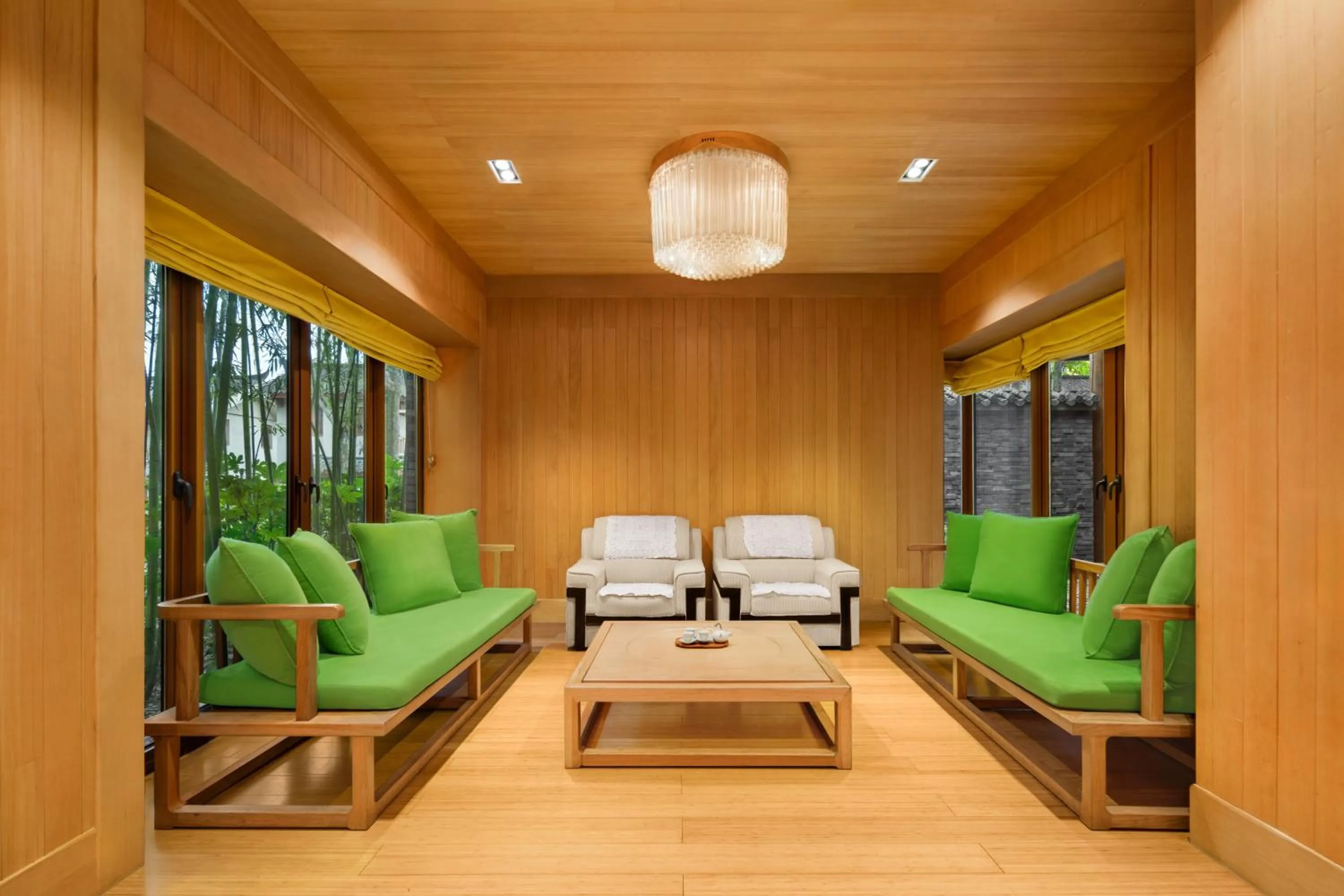 Meeting/conference room in Six Senses Qing Cheng Mountain