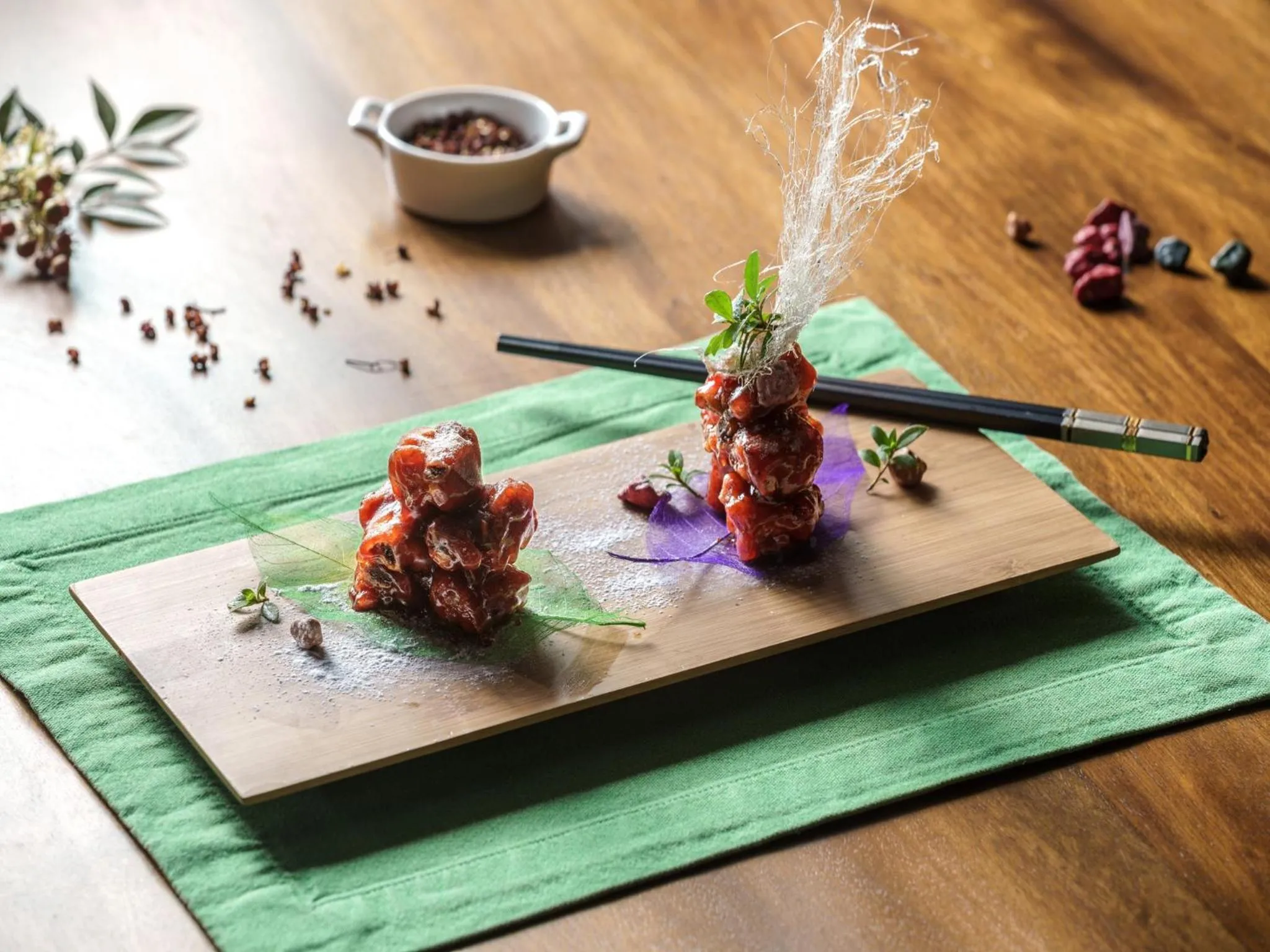 Food in Six Senses Qing Cheng Mountain