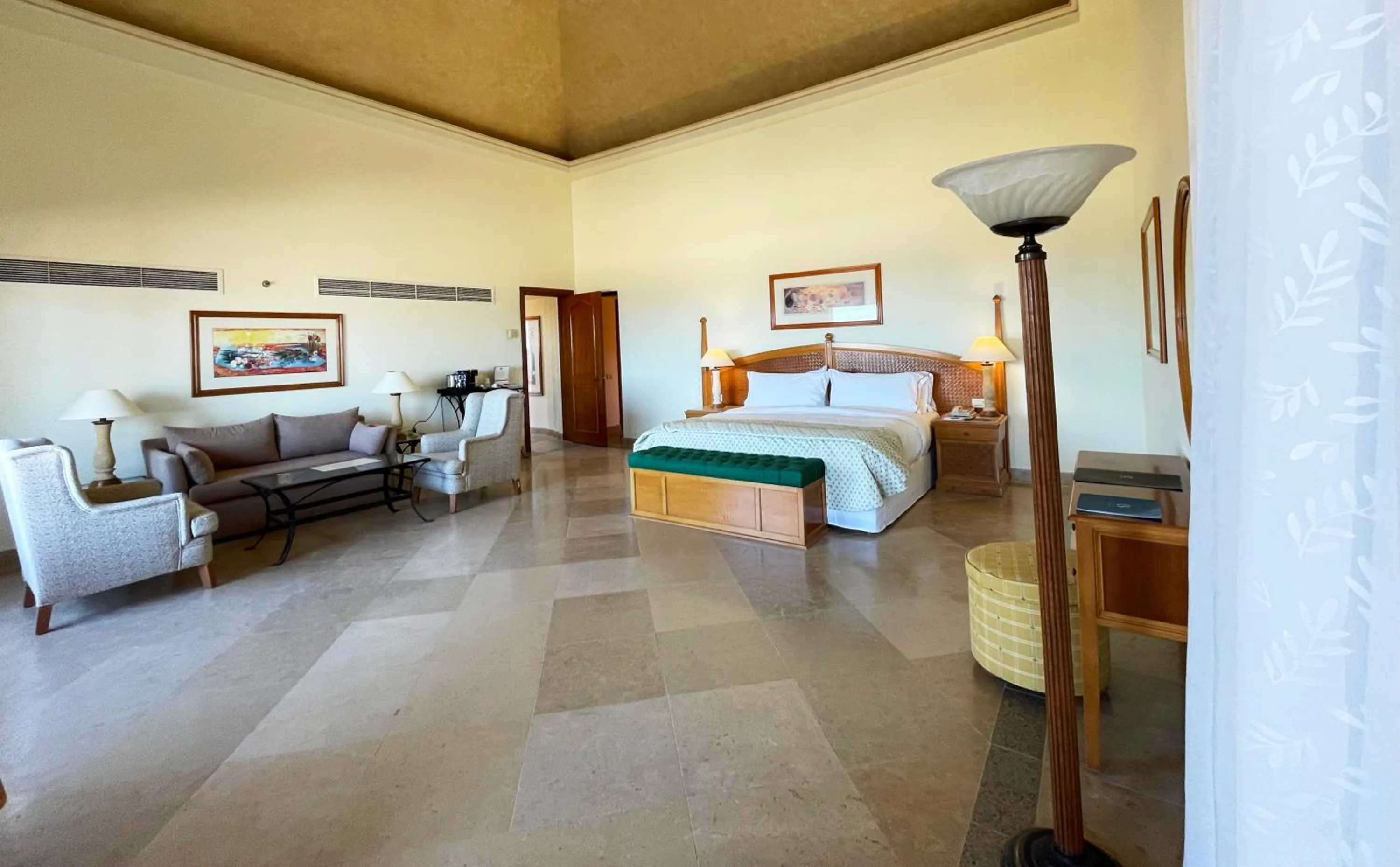 Bed in The Cascades Golf Resort, Spa & Thalasso