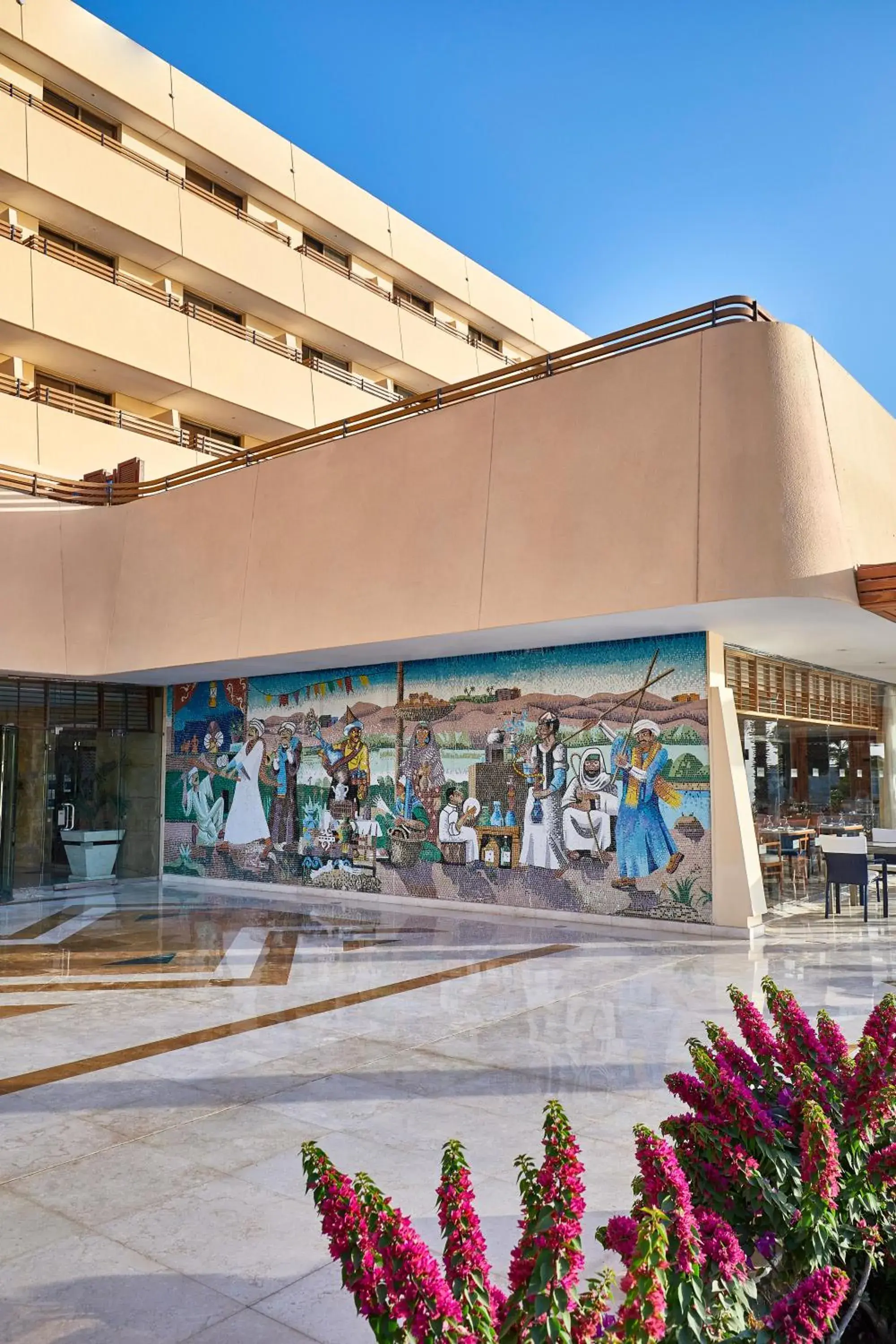 Property building in Steigenberger Resort Achti Property building in Steigenberger Resort Achti