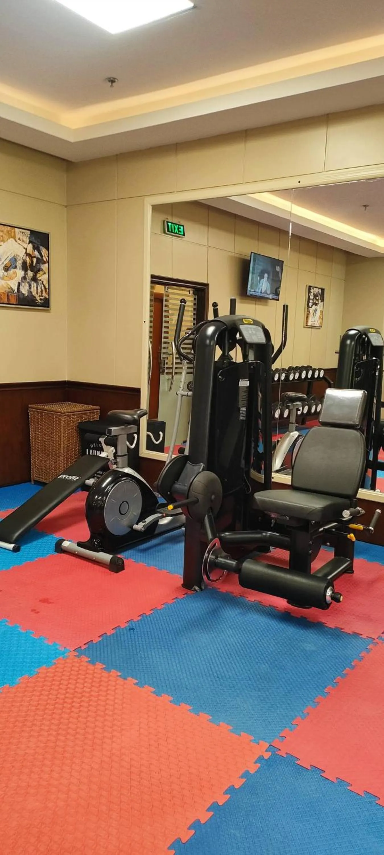 Fitness centre/facilities in Steigenberger Resort Achti